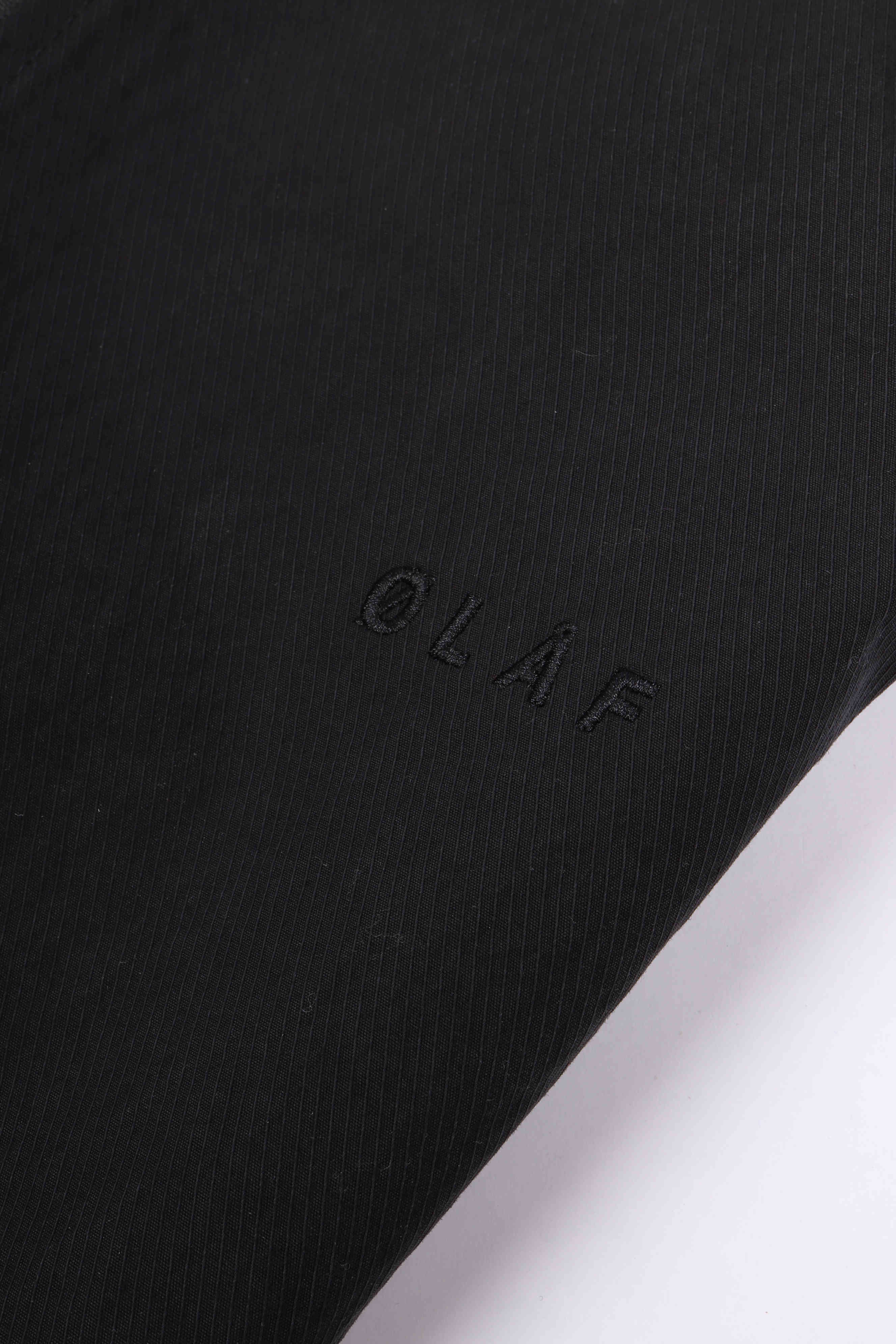 Technical twill windbreaker charcoal