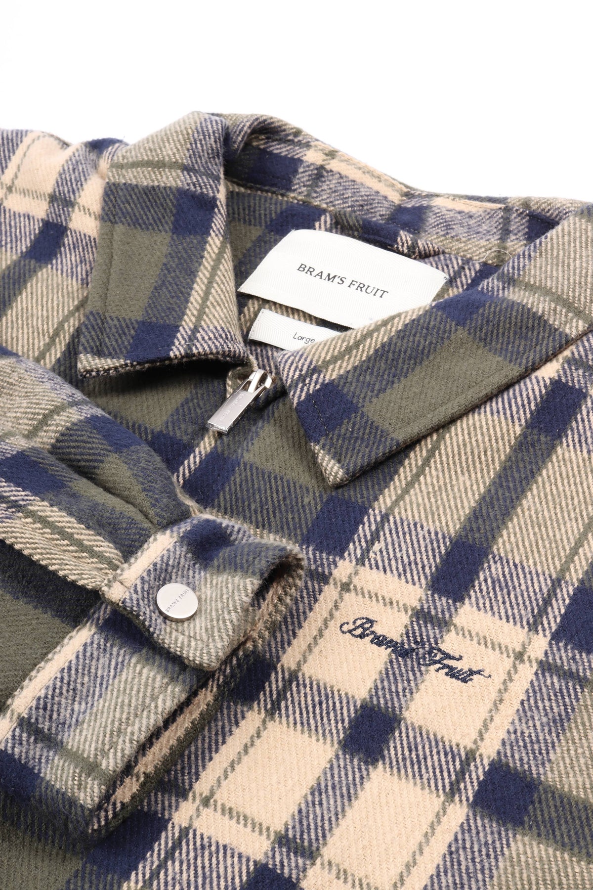 Gardener flanel jacket green