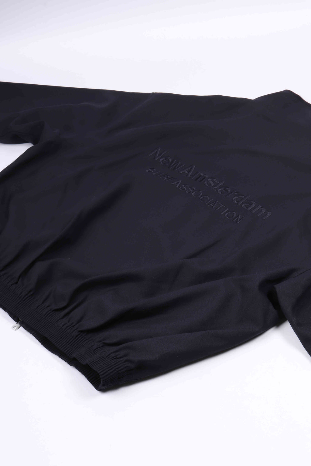 Wool track jacket midnight