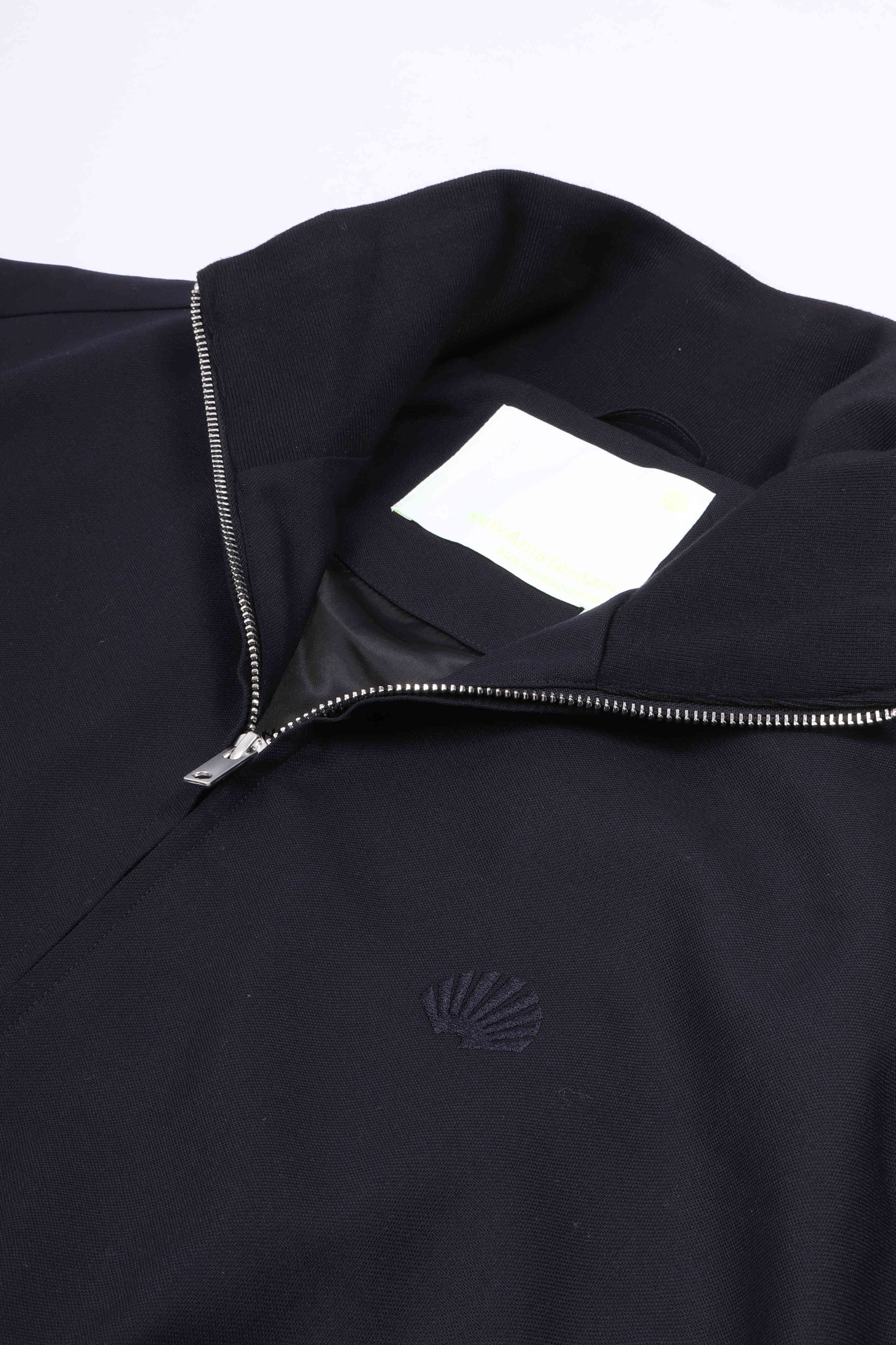Wool track jacket midnight