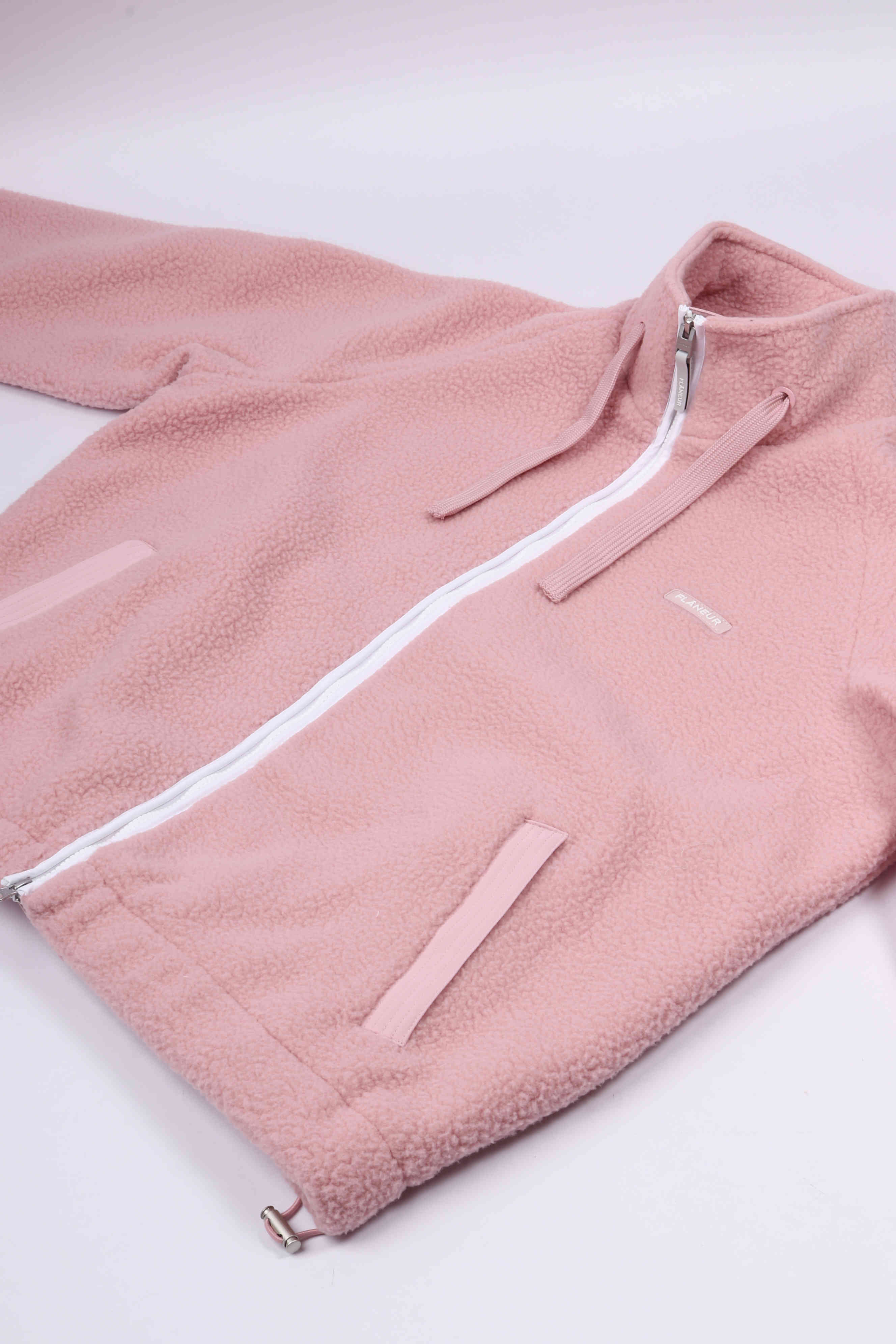 Fleece jacket pink