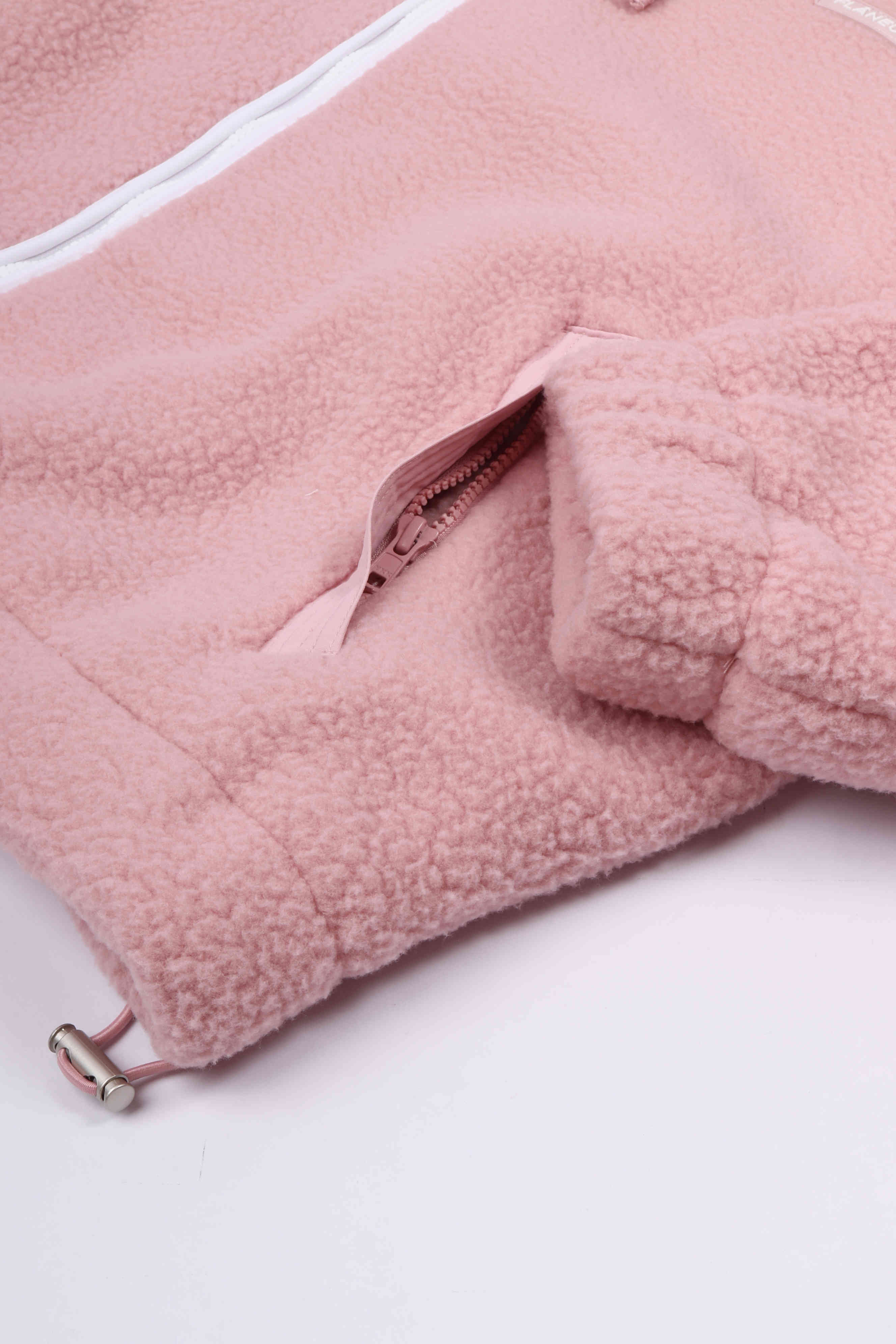 Fleece jacket pink