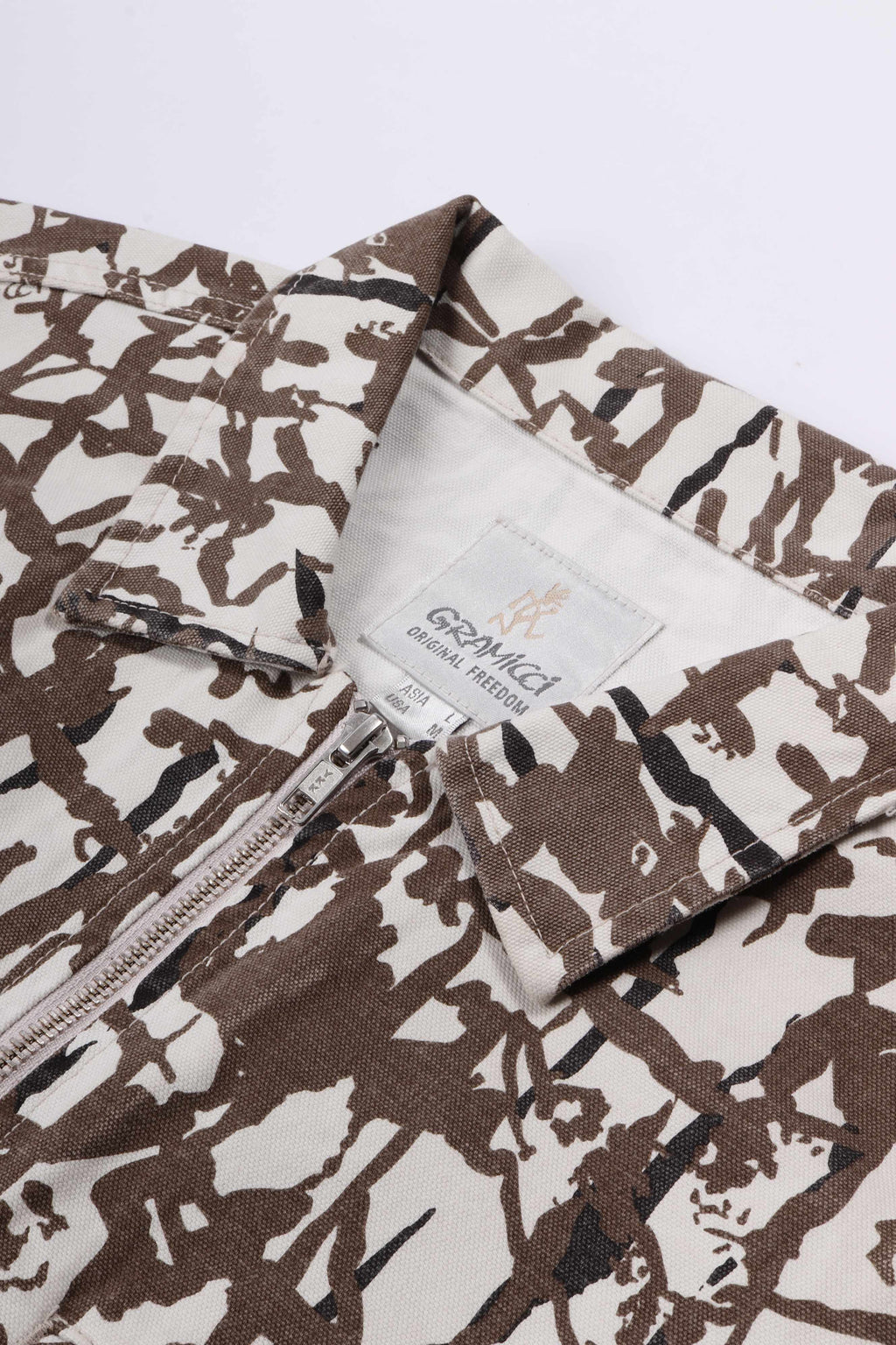 Toas canvas jacke grey reed