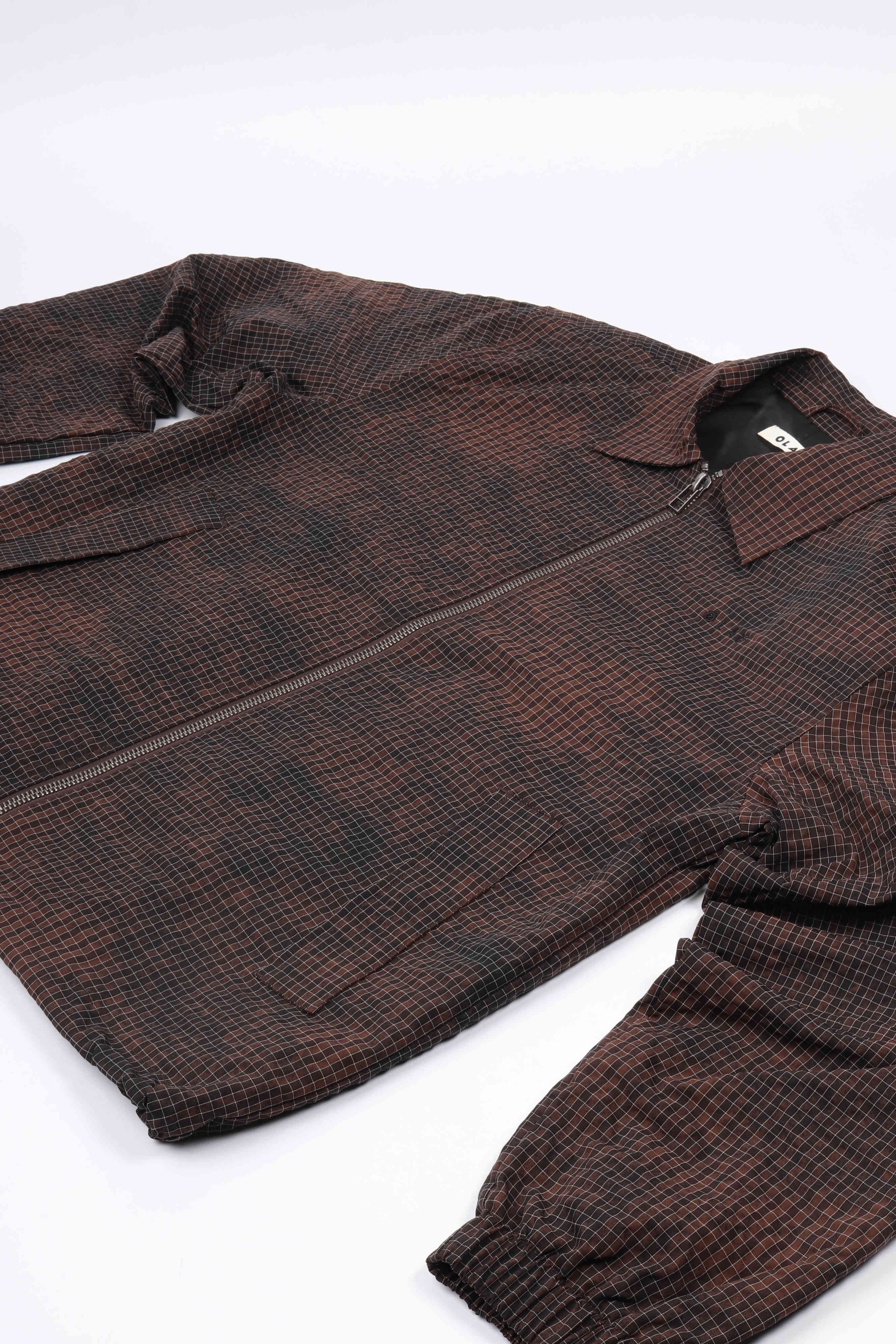 Ripstop coach jacket hot fudge
