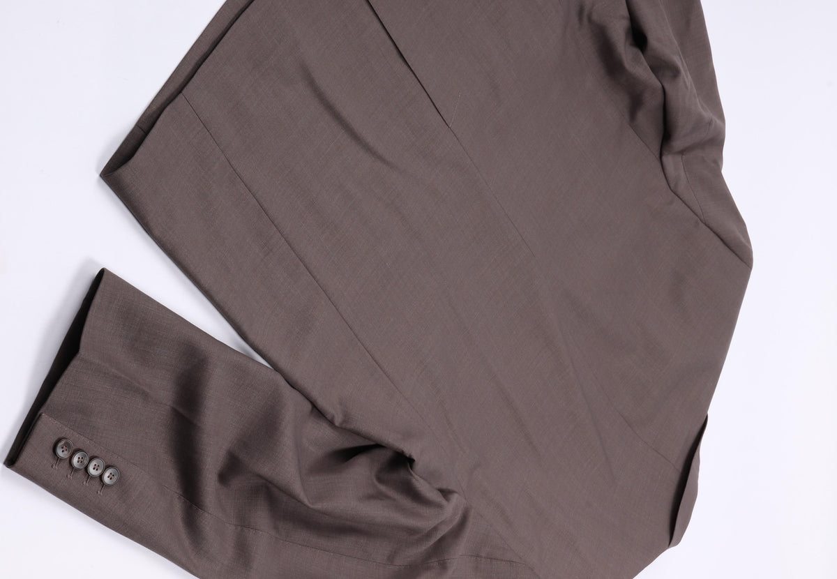 Wool blazer chocolatechip