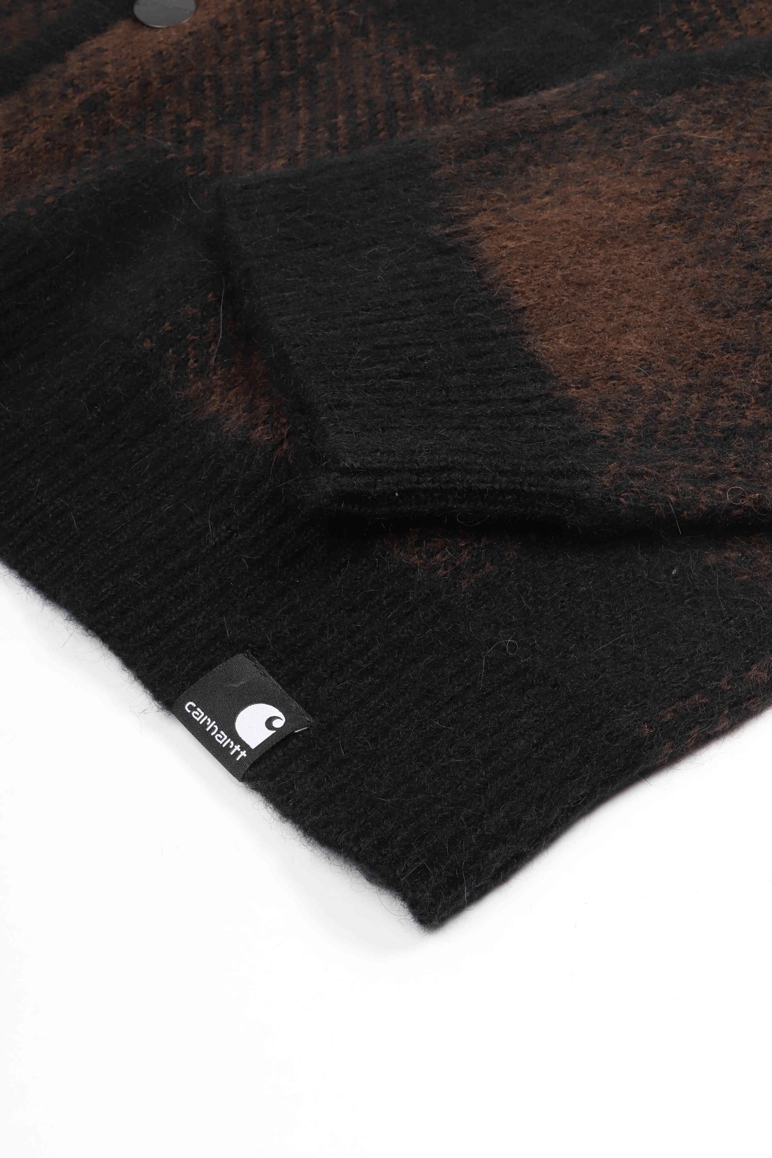 Everson cardigan black / palisand