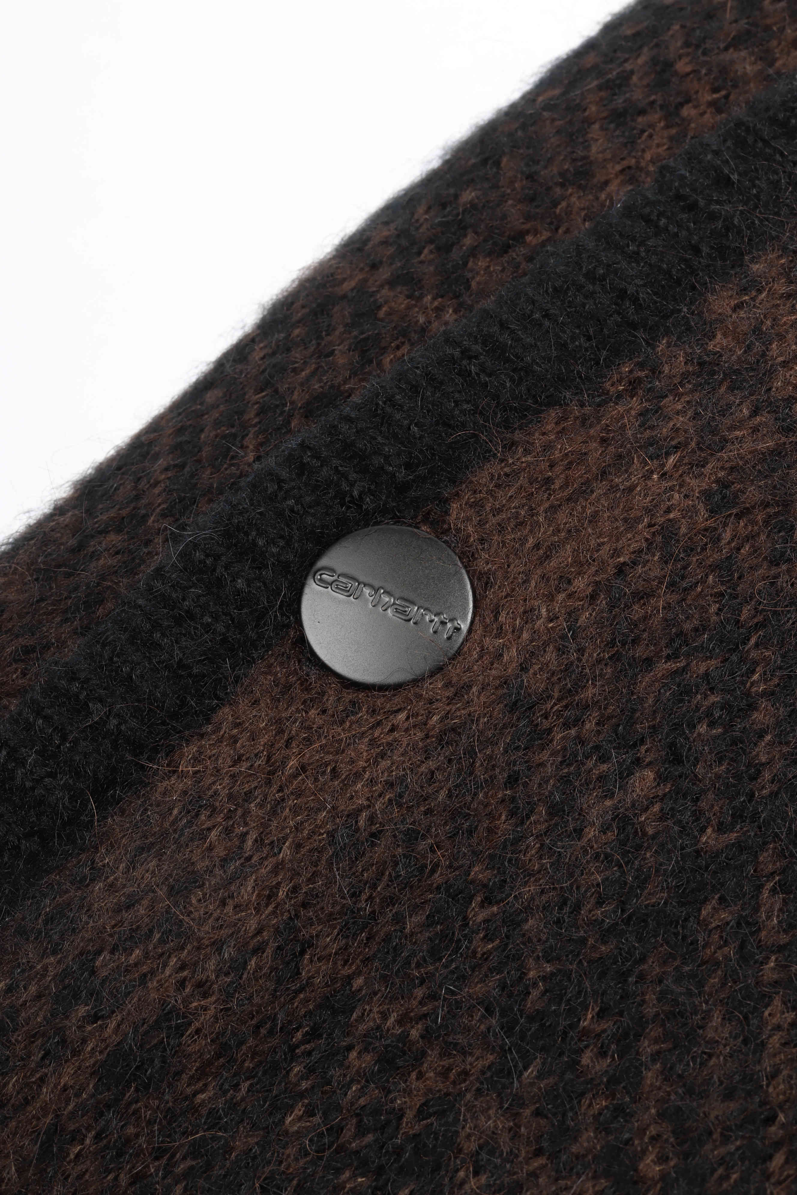 Everson cardigan black / palisand