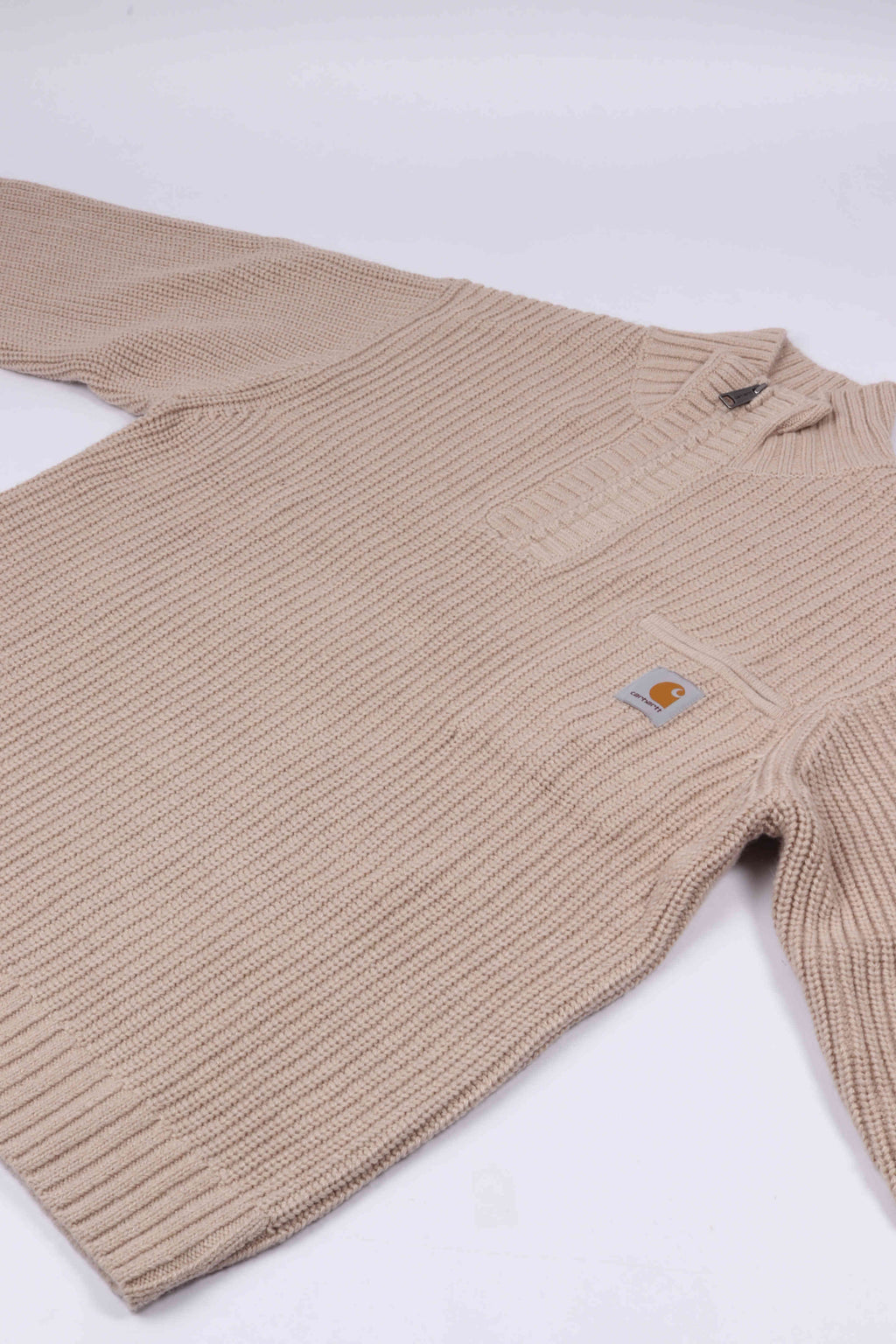 Detroit half zip fleur de sel