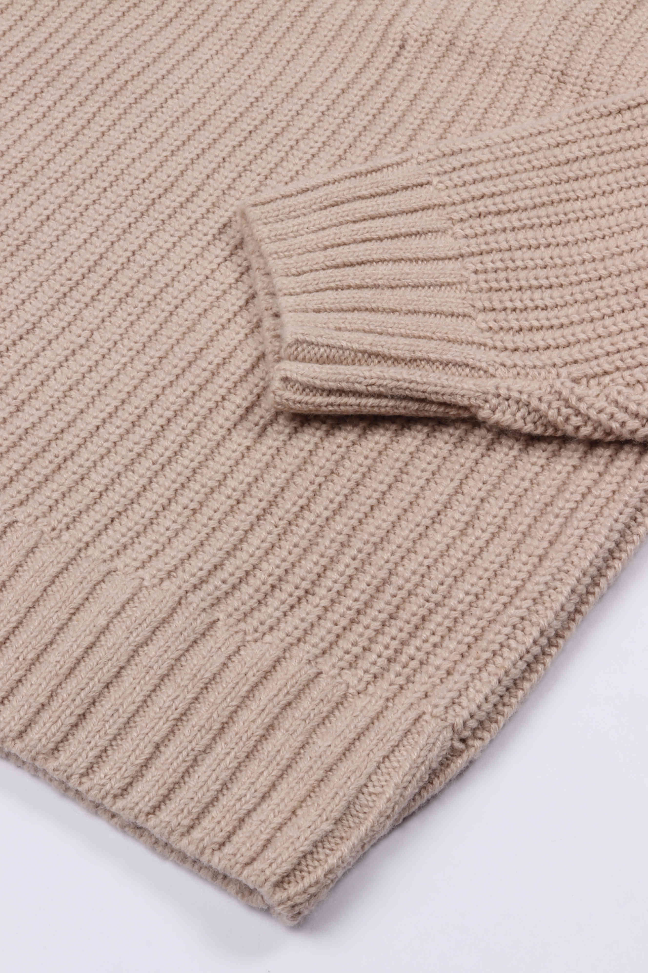Detroit half zip fleur de sel