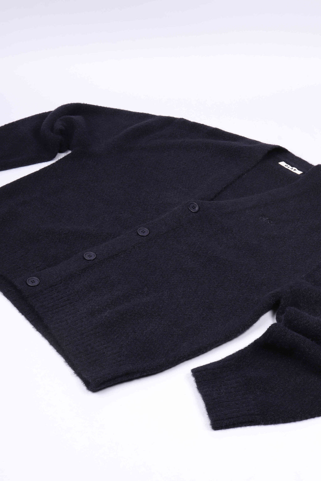 Signature knitted cardigan navy