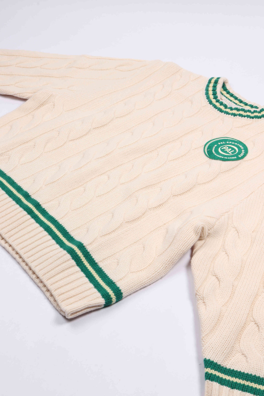 Bye cable knit marshmallow myrt
