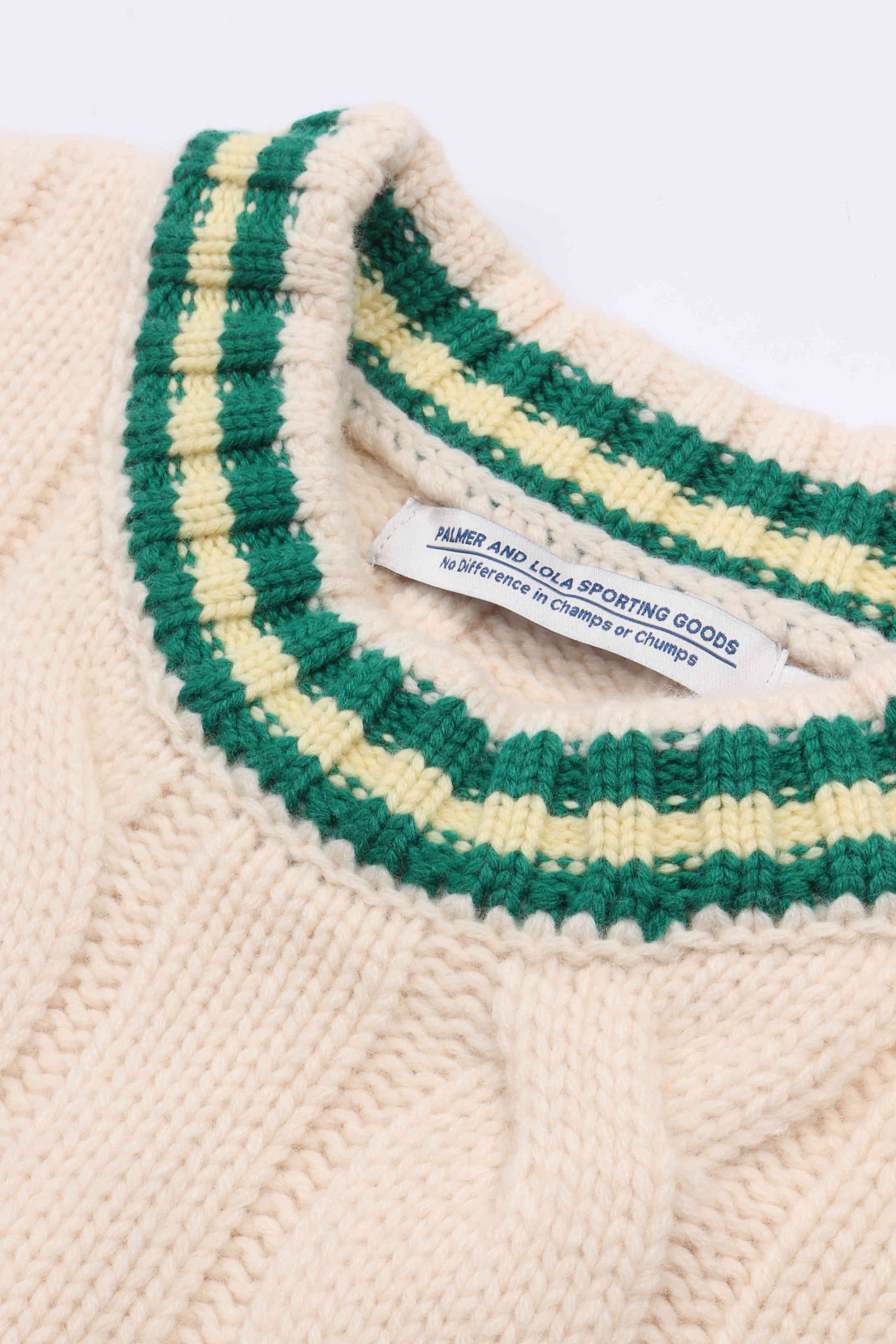 Bye cable knit marshmallow myrt