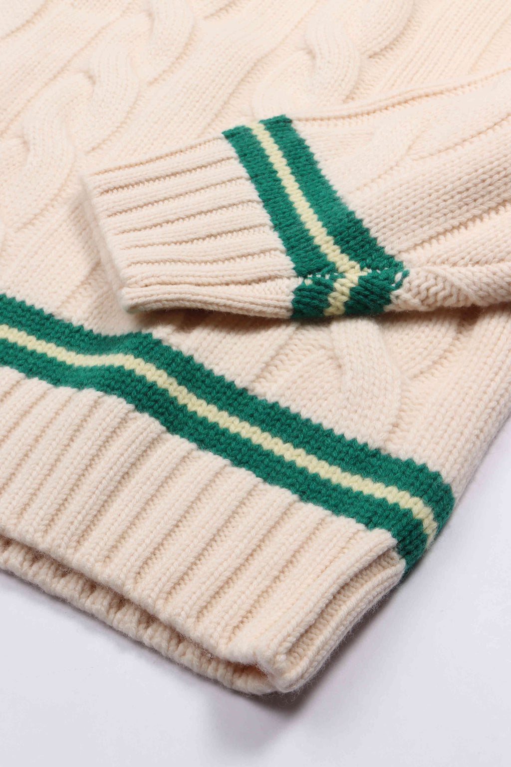 Bye cable knit marshmallow myrt