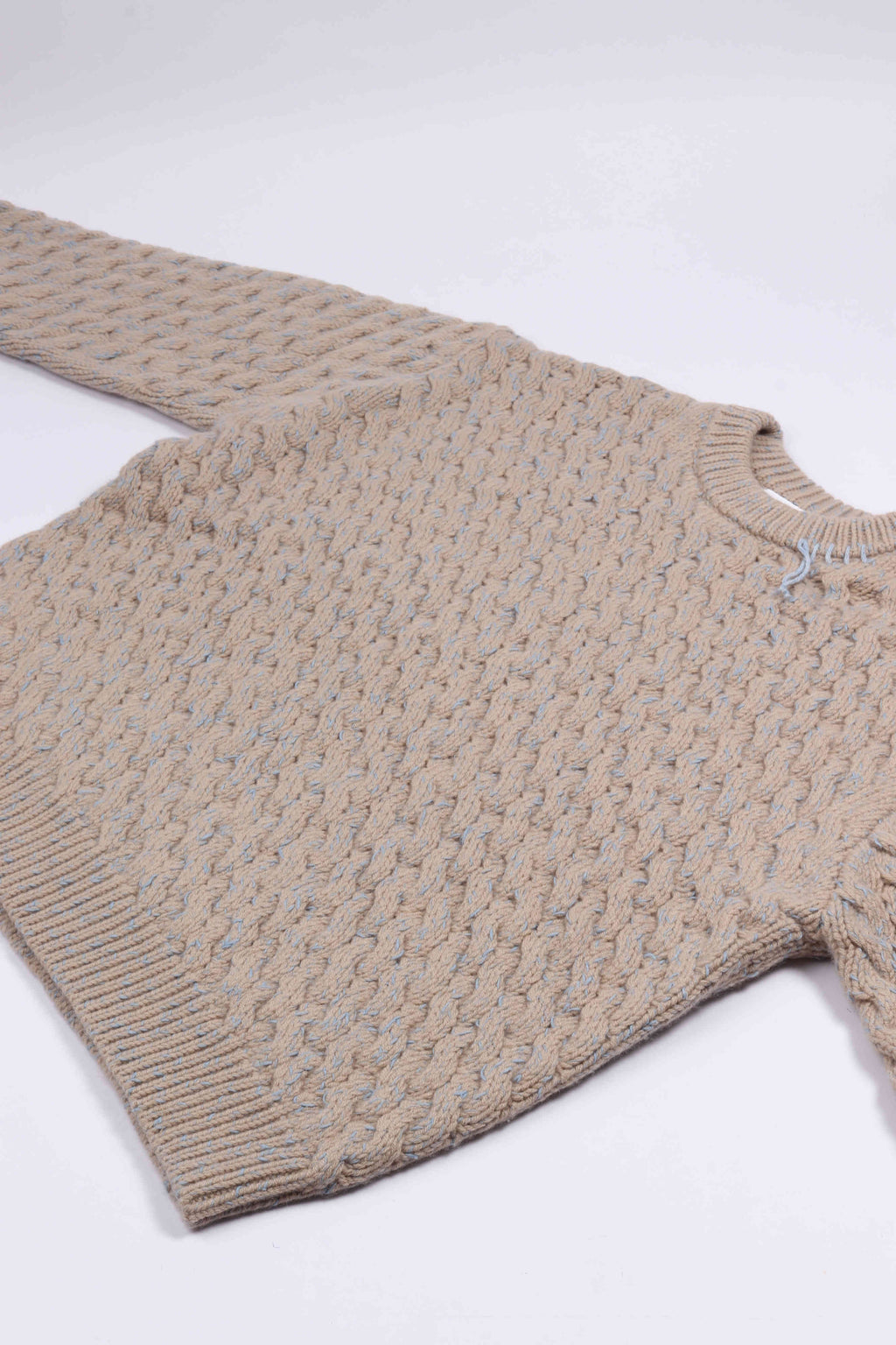 Nolan sweater beige / light bl