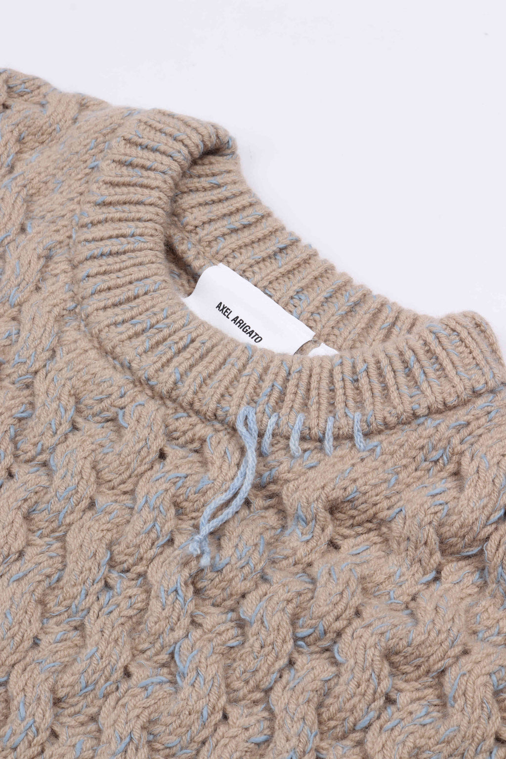Nolan sweater beige / light bl