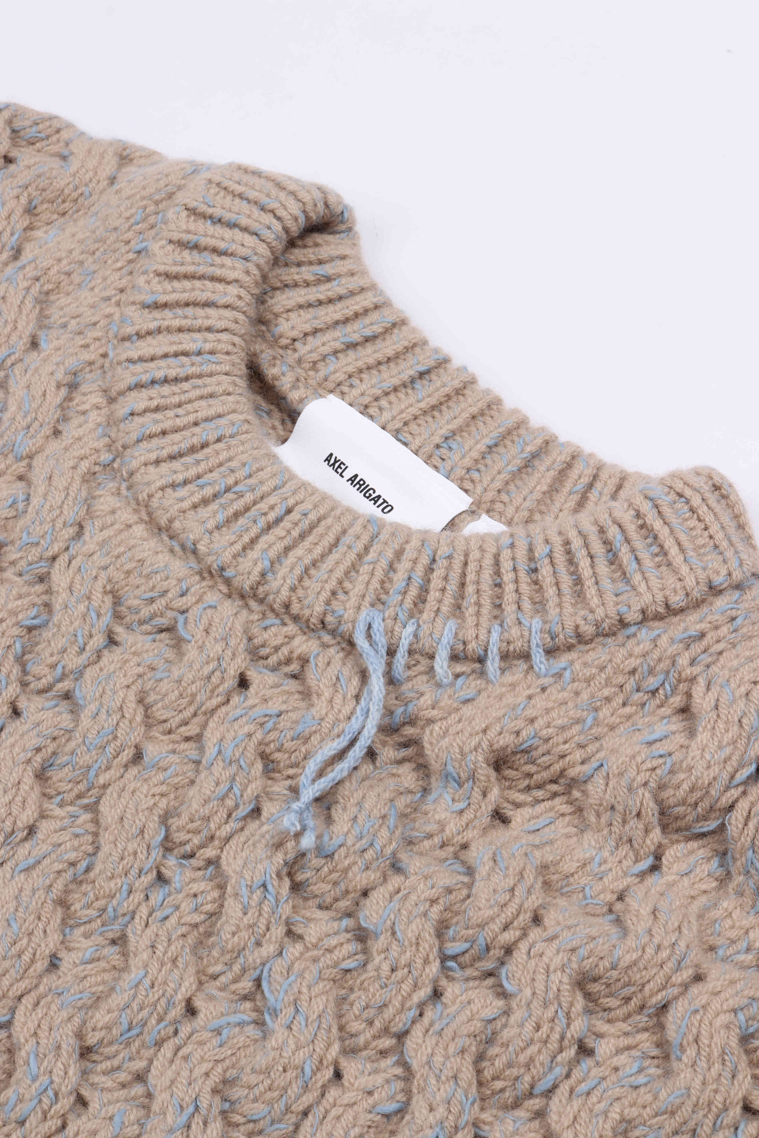 Nolan sweater beige / light bl