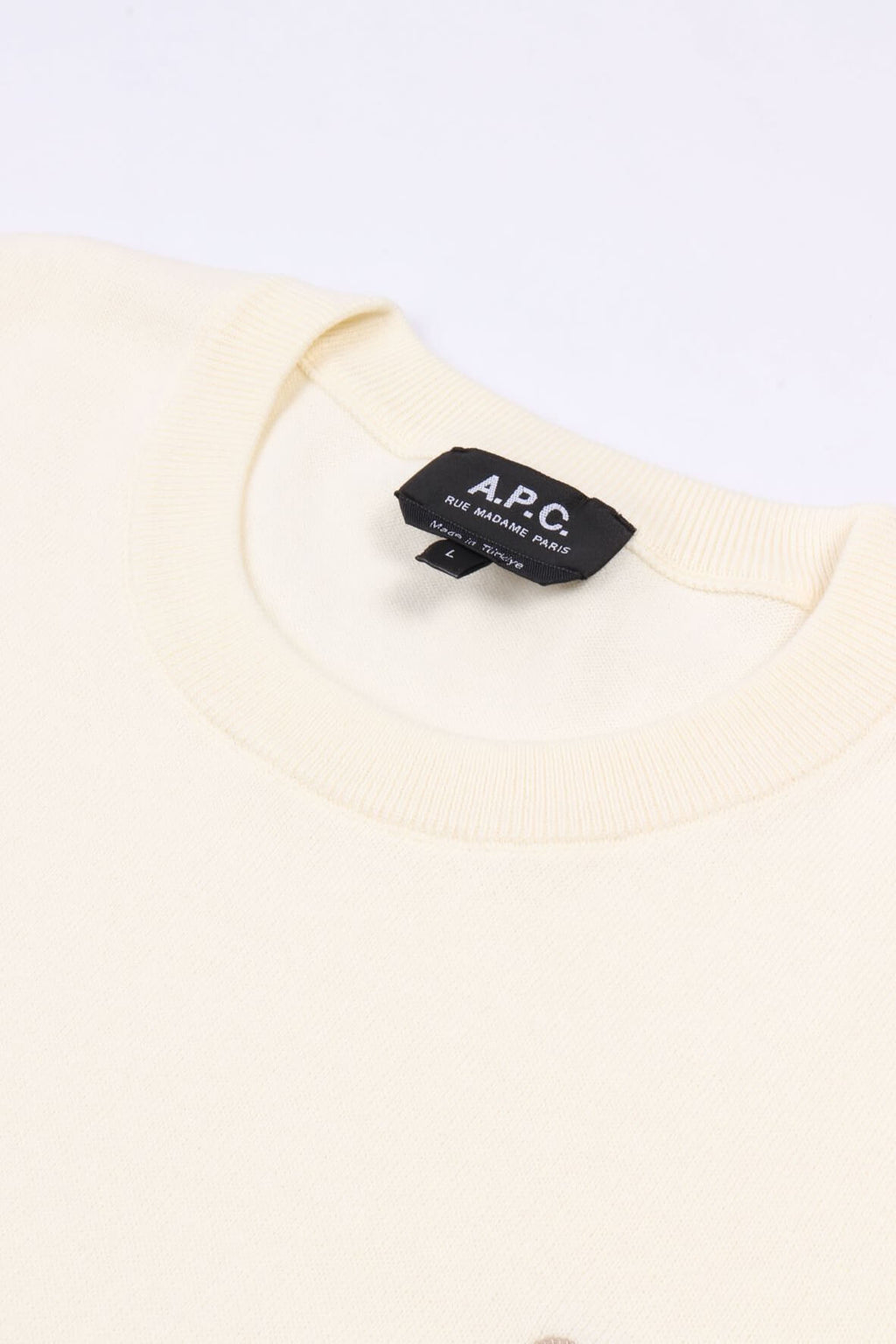 Pull neville blanc casse