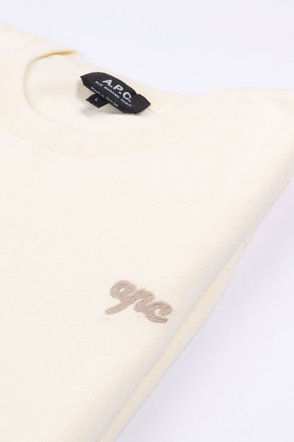 Pull neville blanc casse