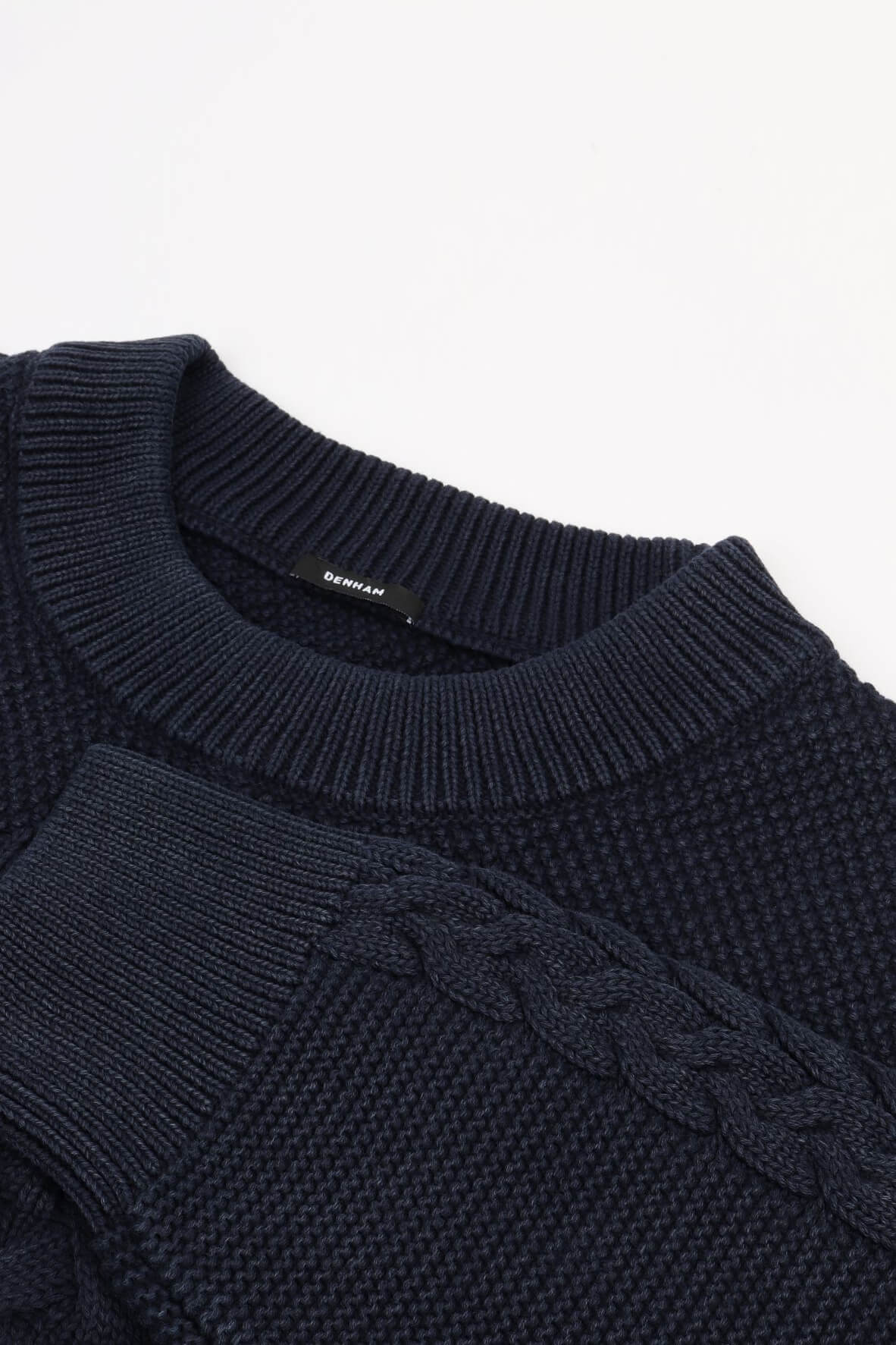 Wilder stripe kni navy blazer