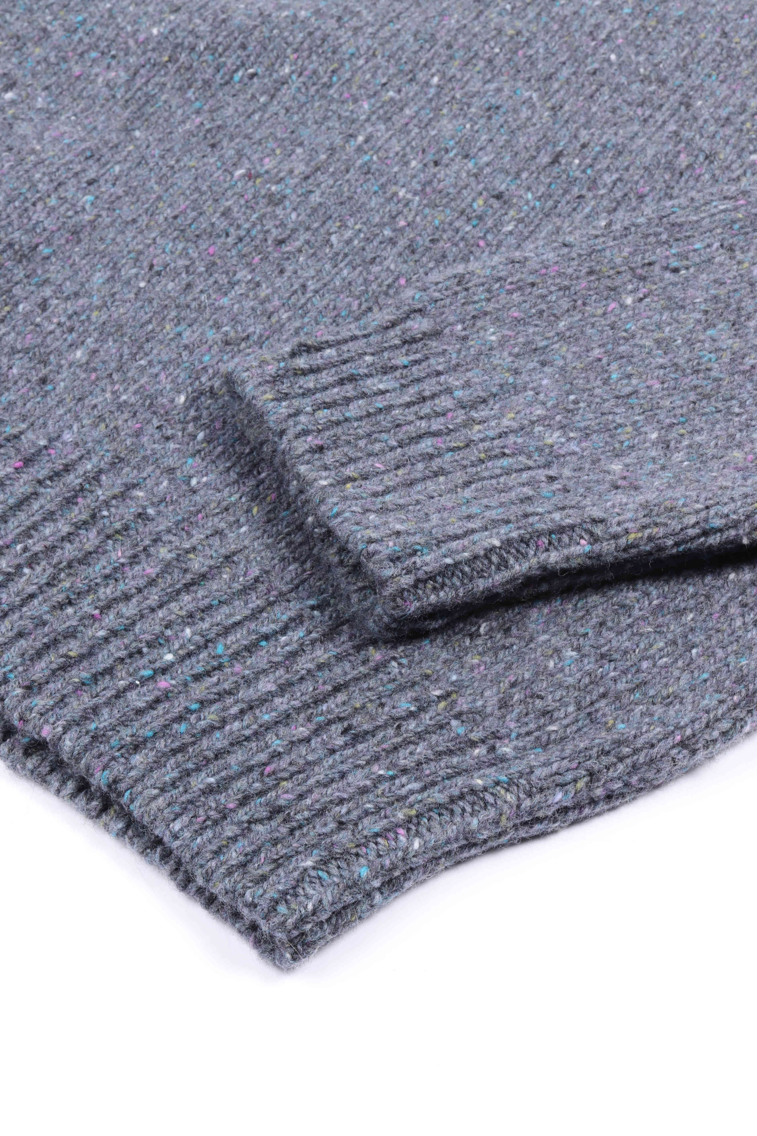 Pull col rond iac blue grey