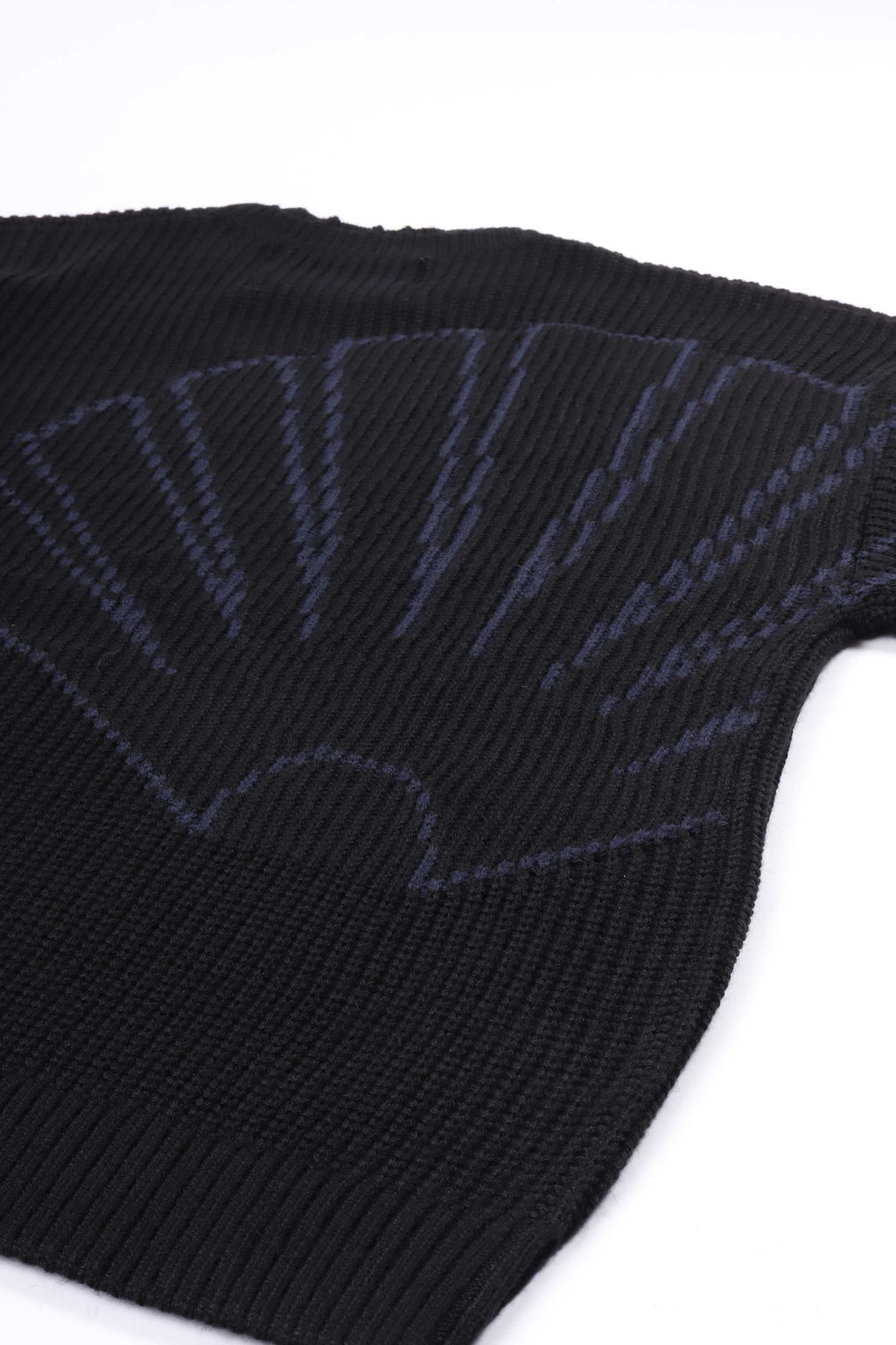 Big logo crewneck baby blue / ecru