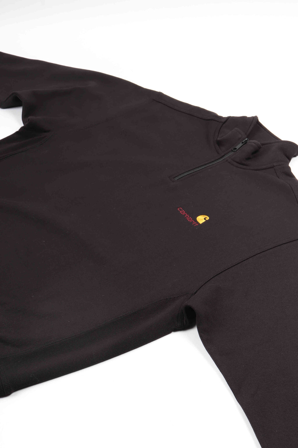 Half zip a. sweat black