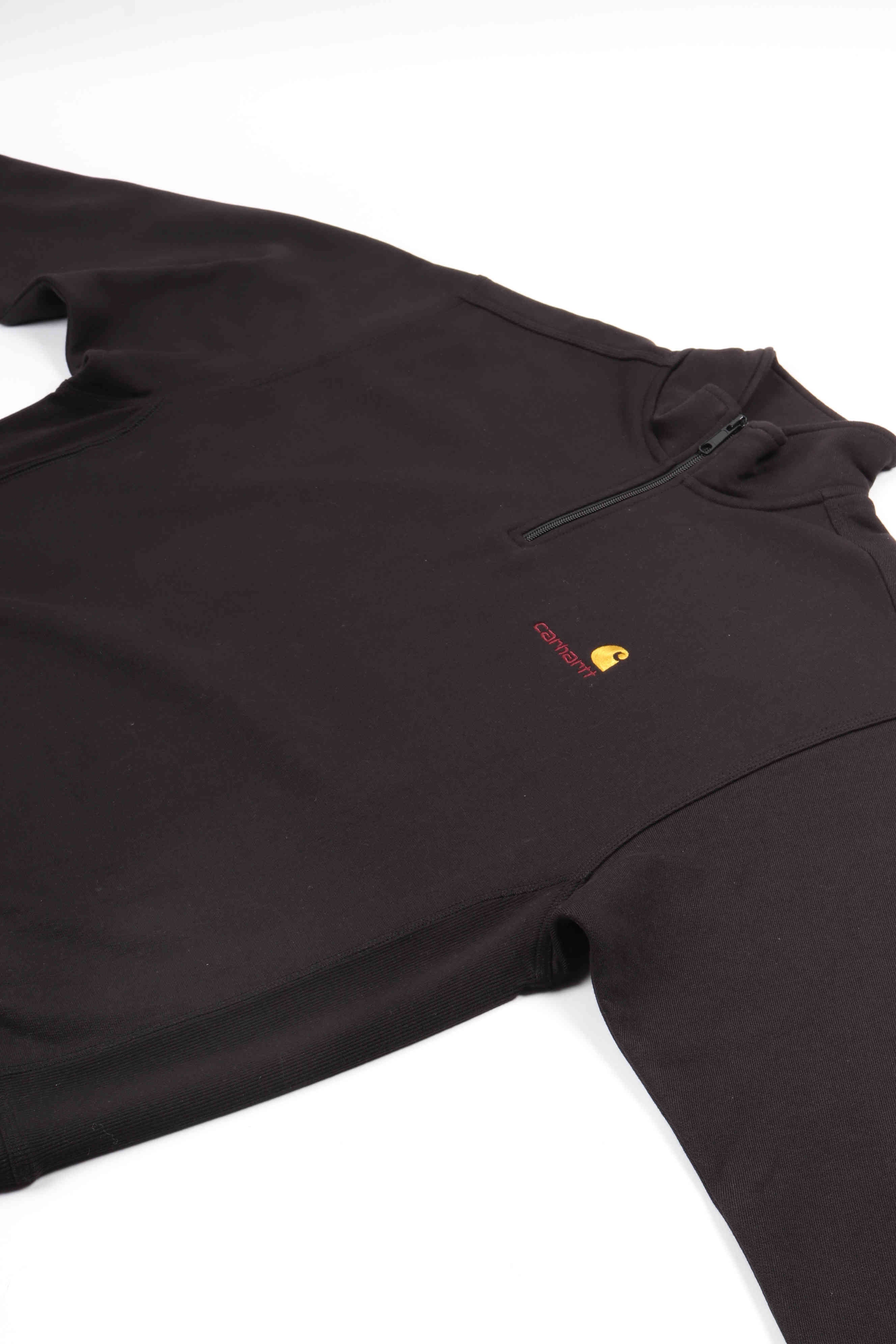 Half zip a. sweat black