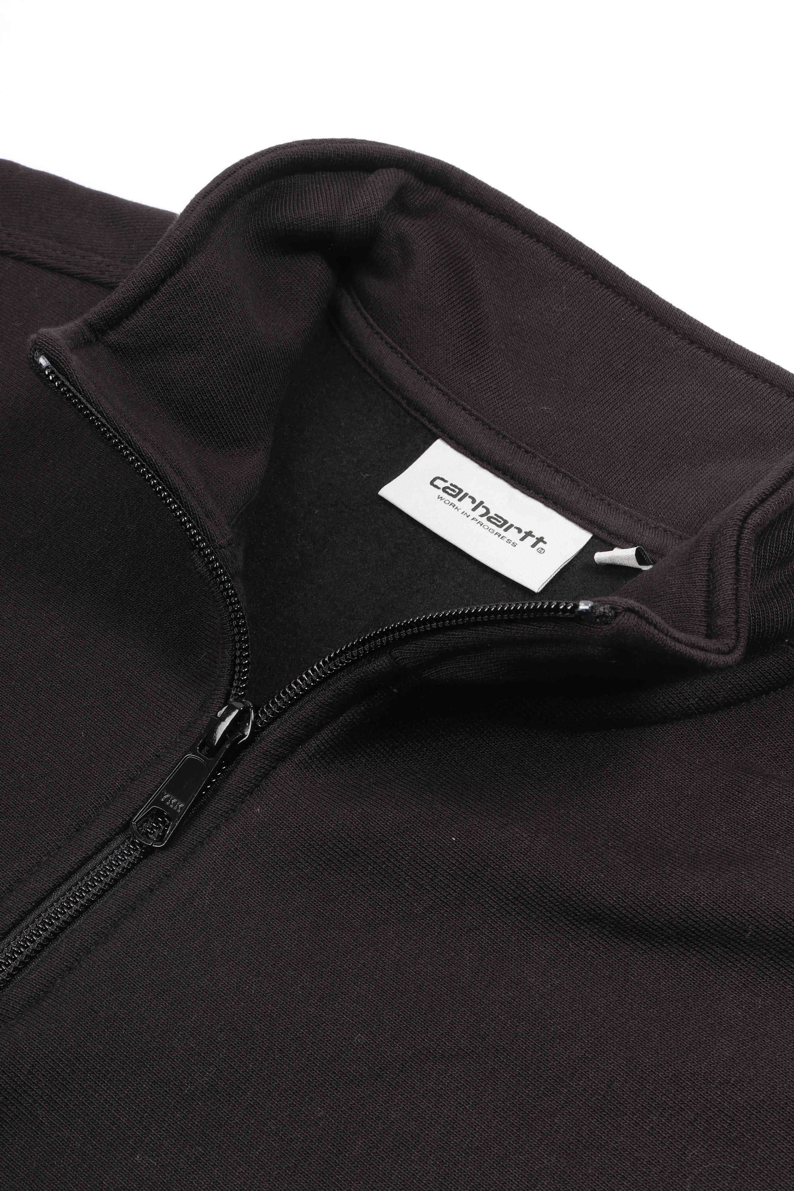 Half zip a. sweat black