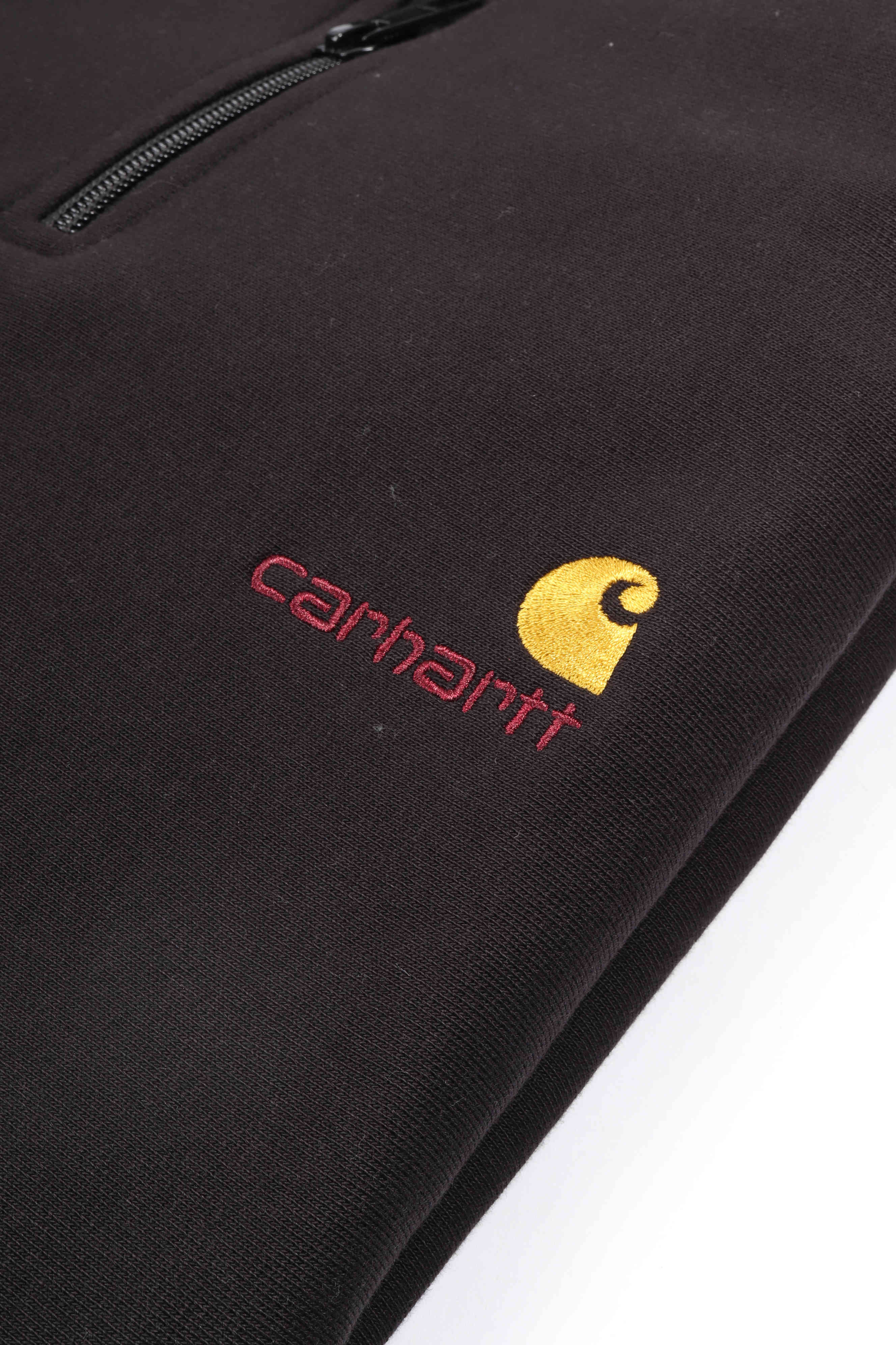 Half zip a. sweat black