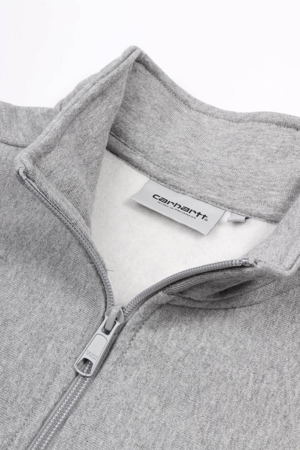 Half zip american grey heather