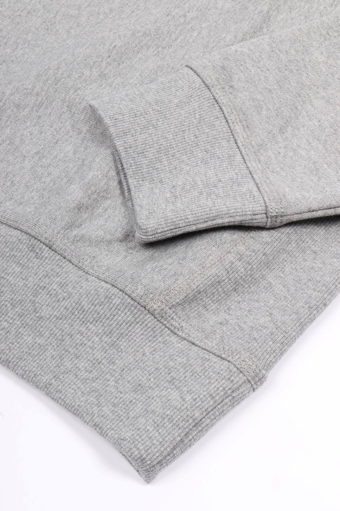 Half zip american grey heather