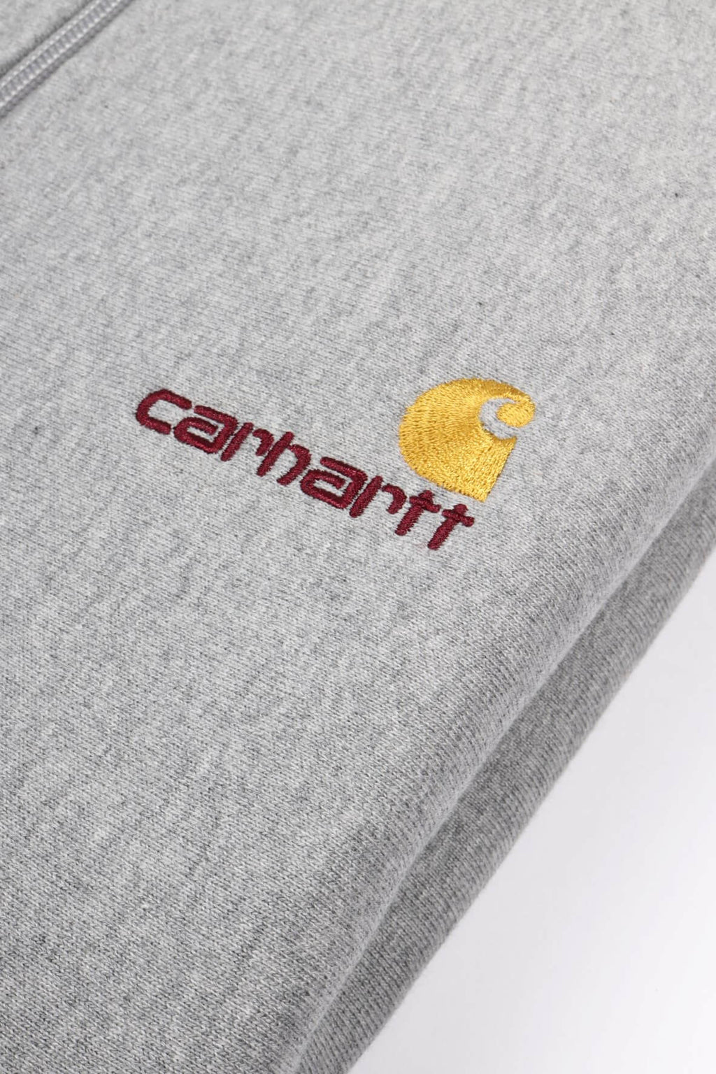 Half zip american grey heather