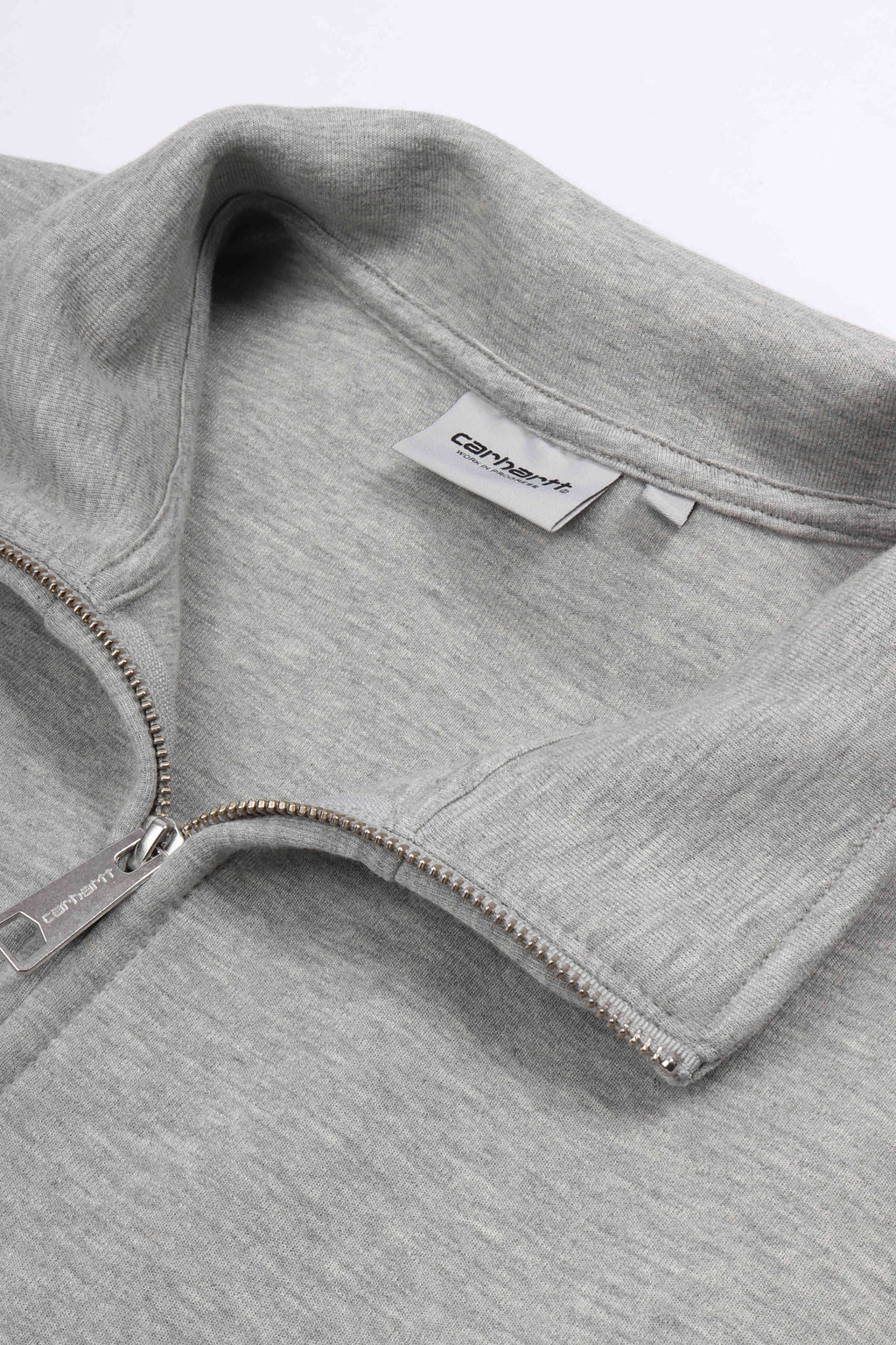 Alda zip sweat jk grey heather / w