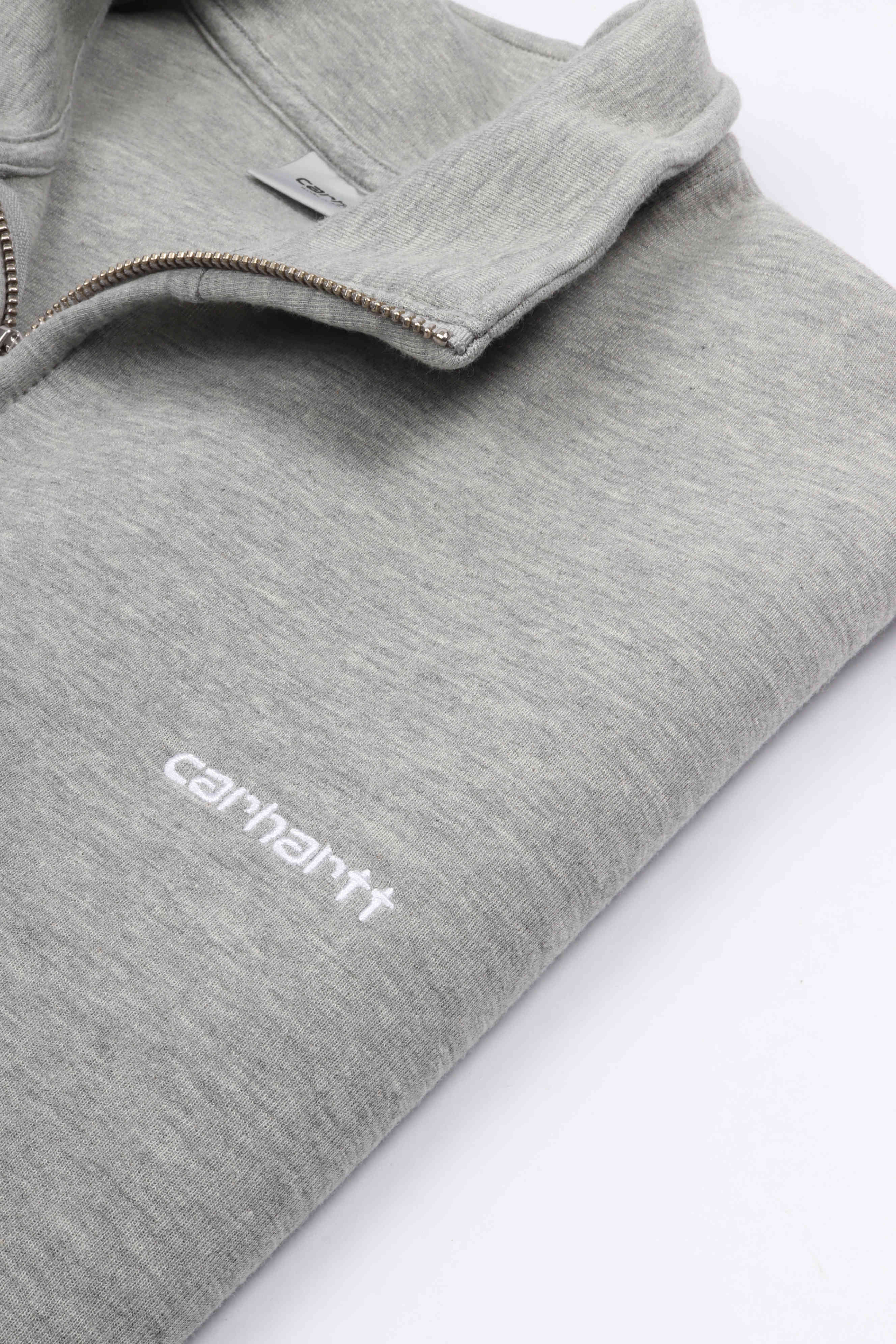 Alda zip sweat jk grey heather / w