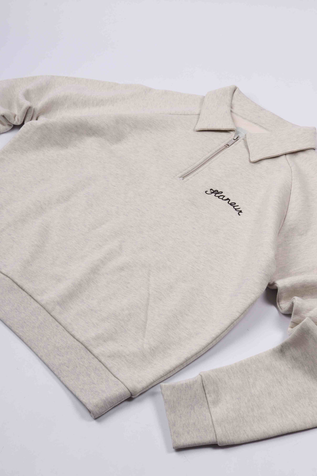 Signature half zi light heather grey