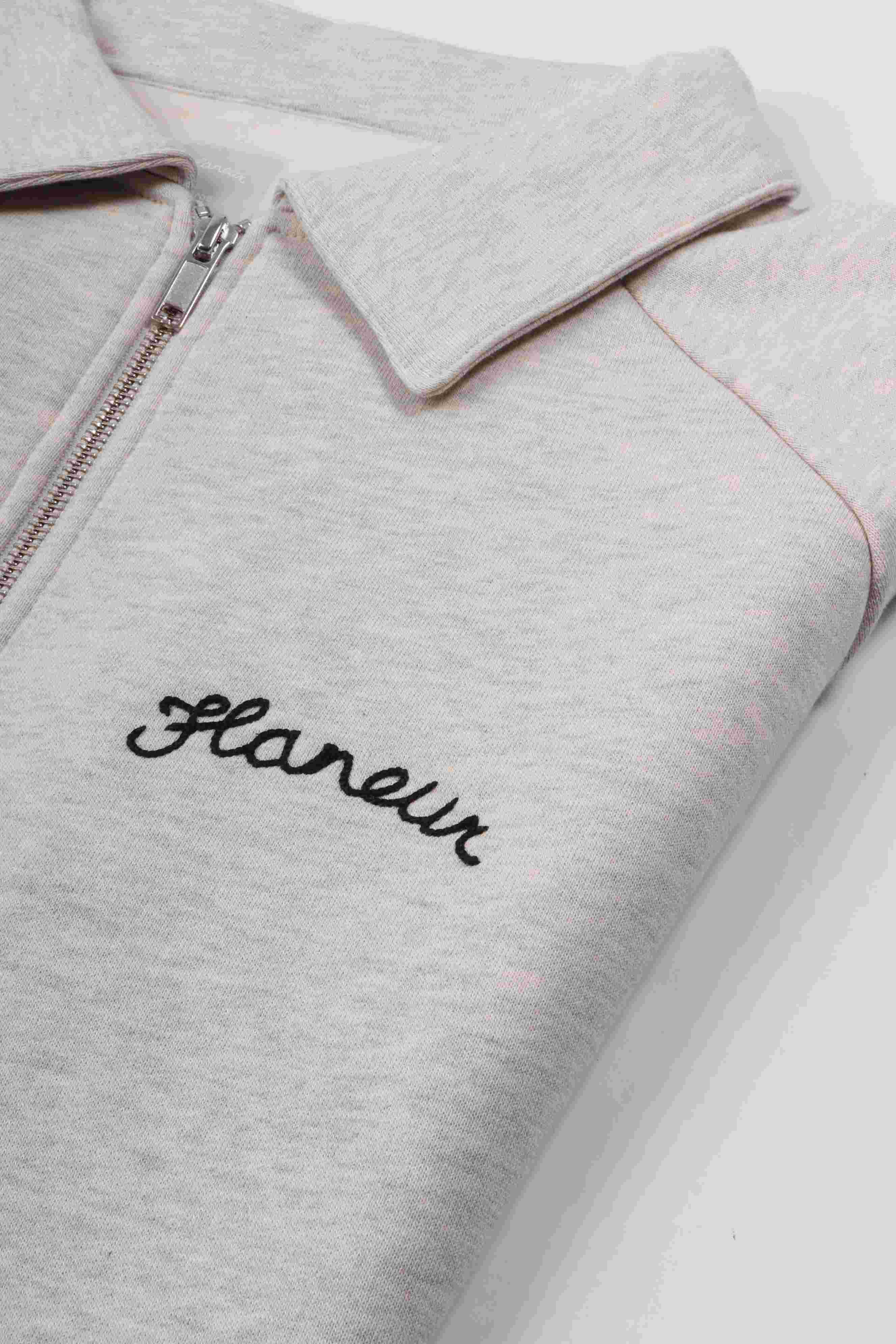 Signature half zi light heather grey