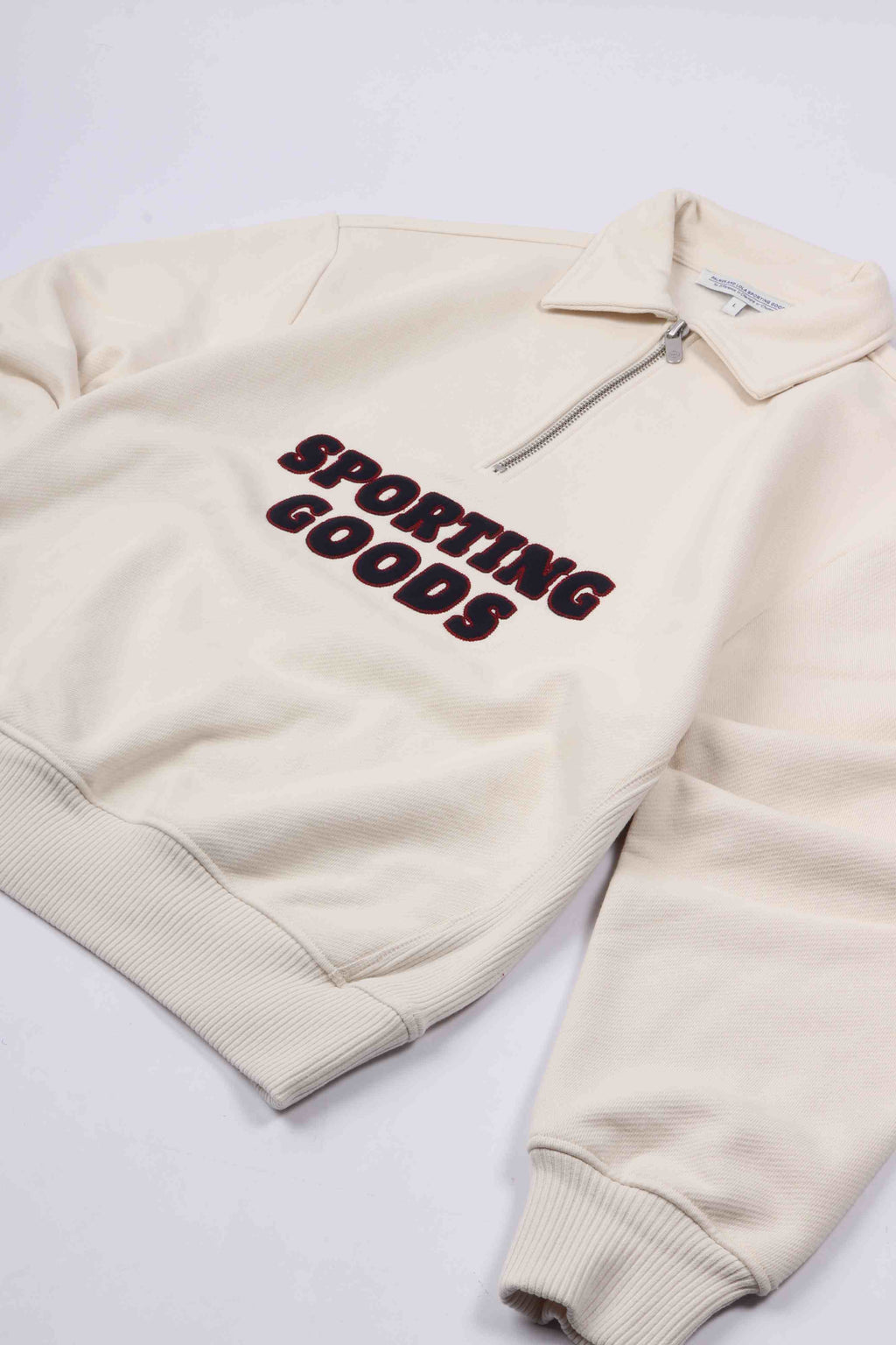 Swing for the fences half zip marshmallow