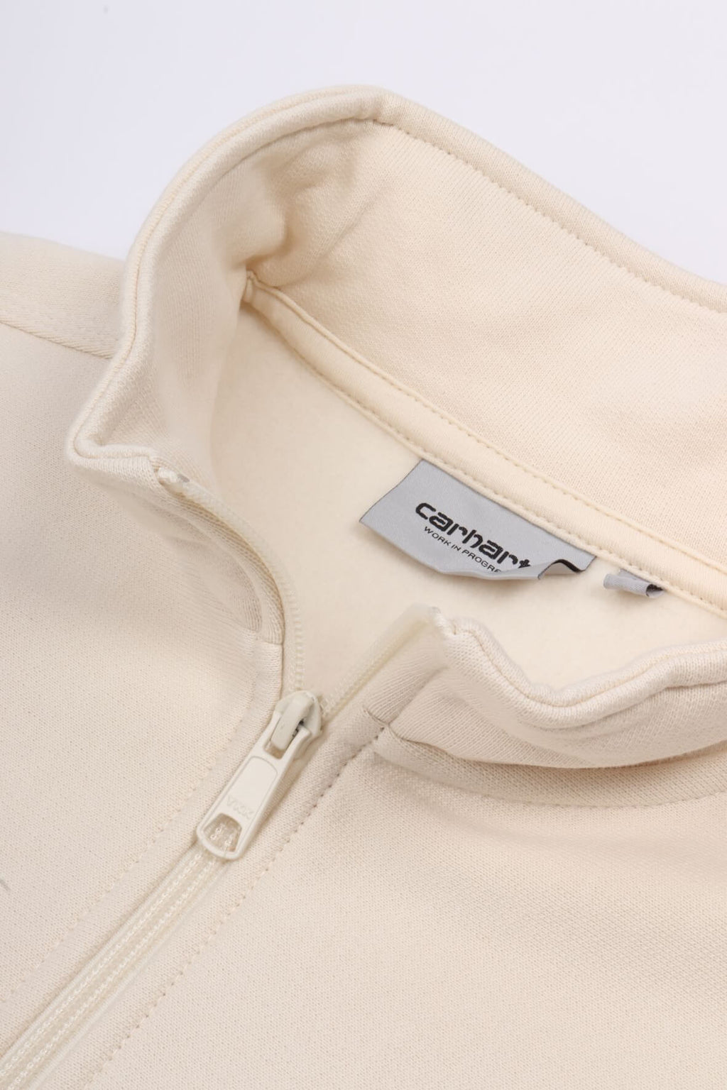 Half zip a script natural