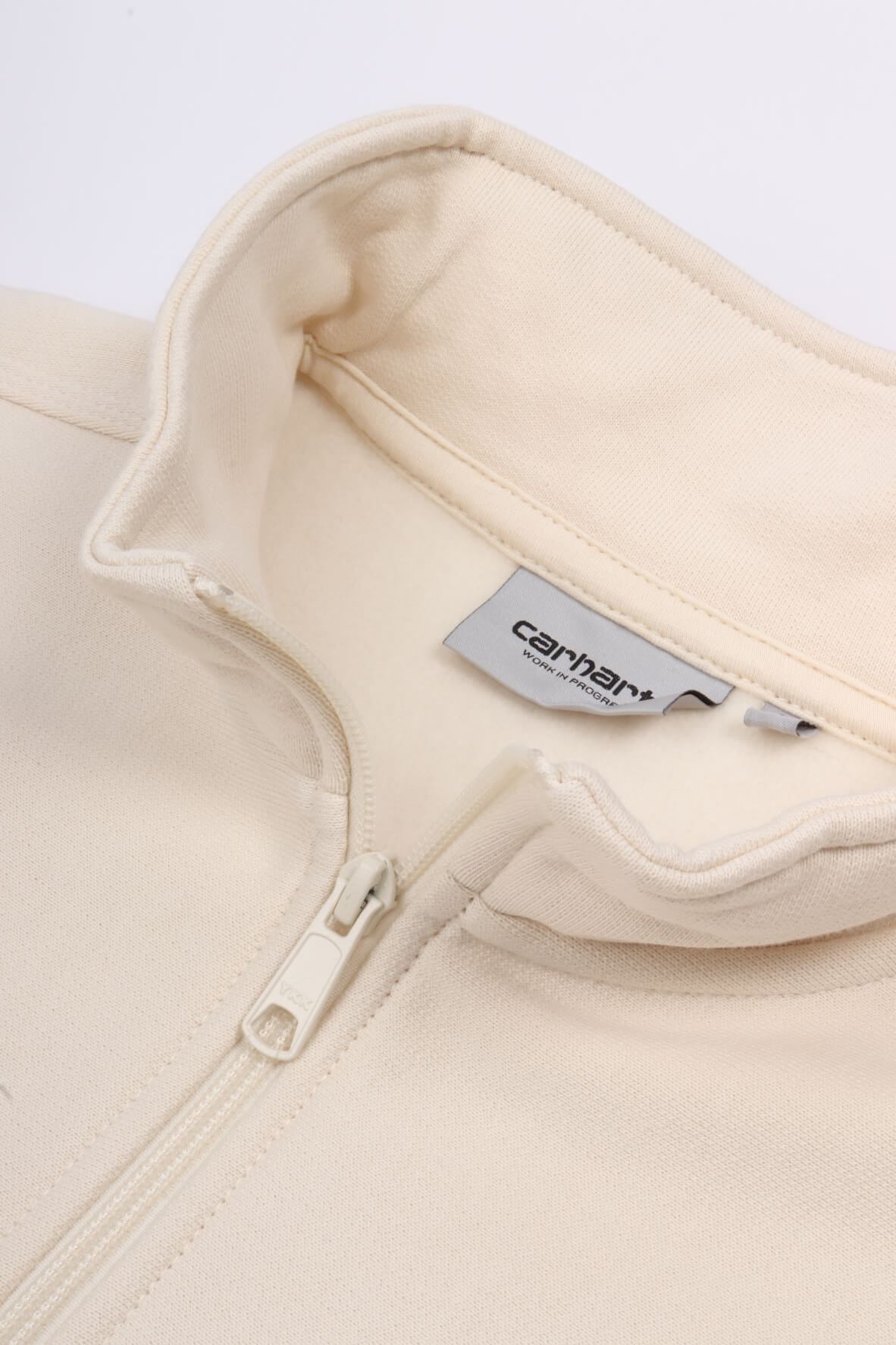 Half zip a script natural