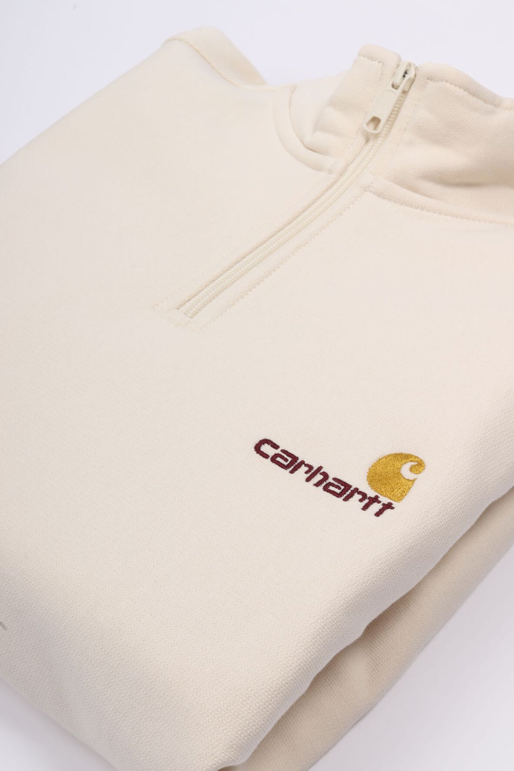 Half zip a script natural