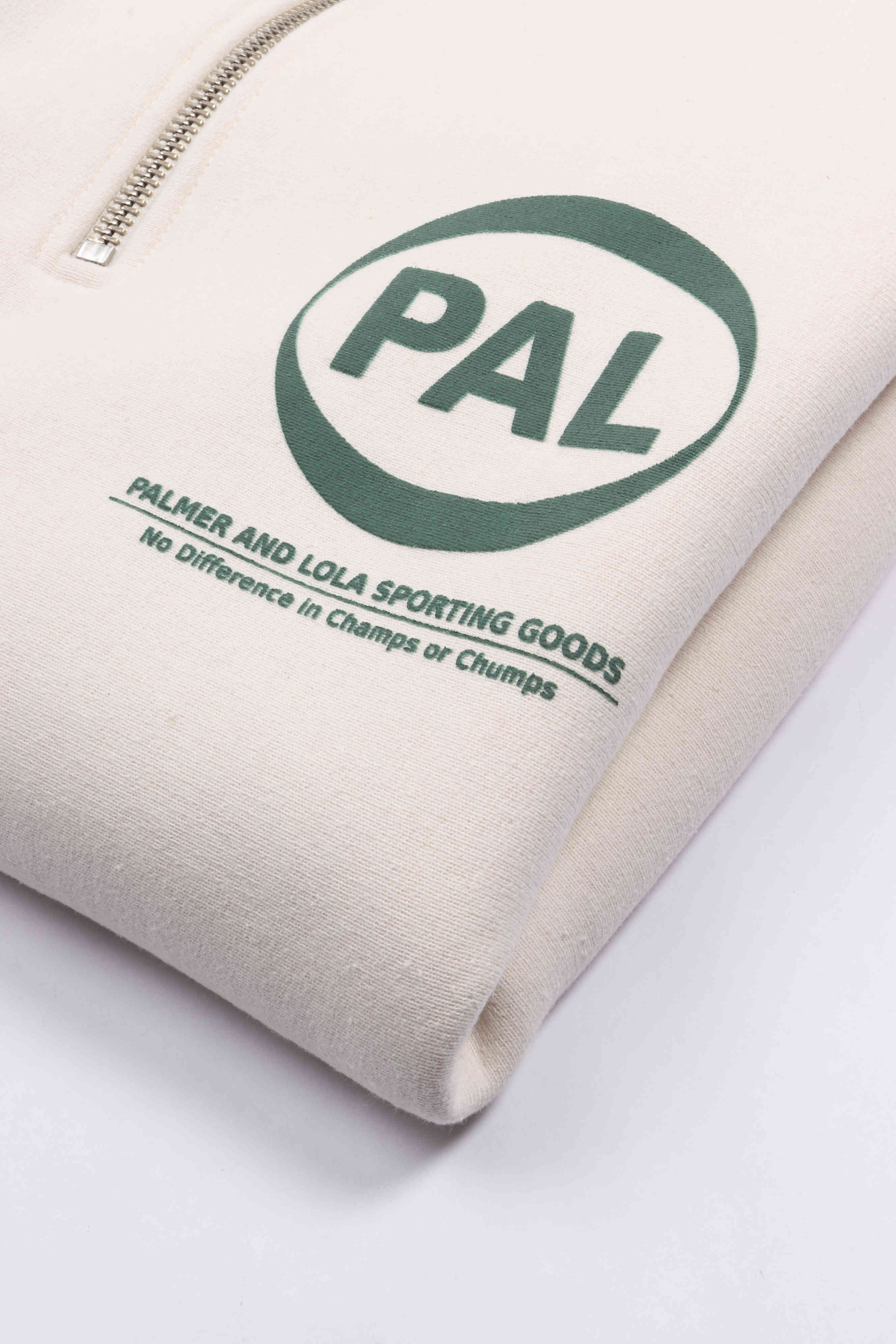 Company half zip marshmallow sage