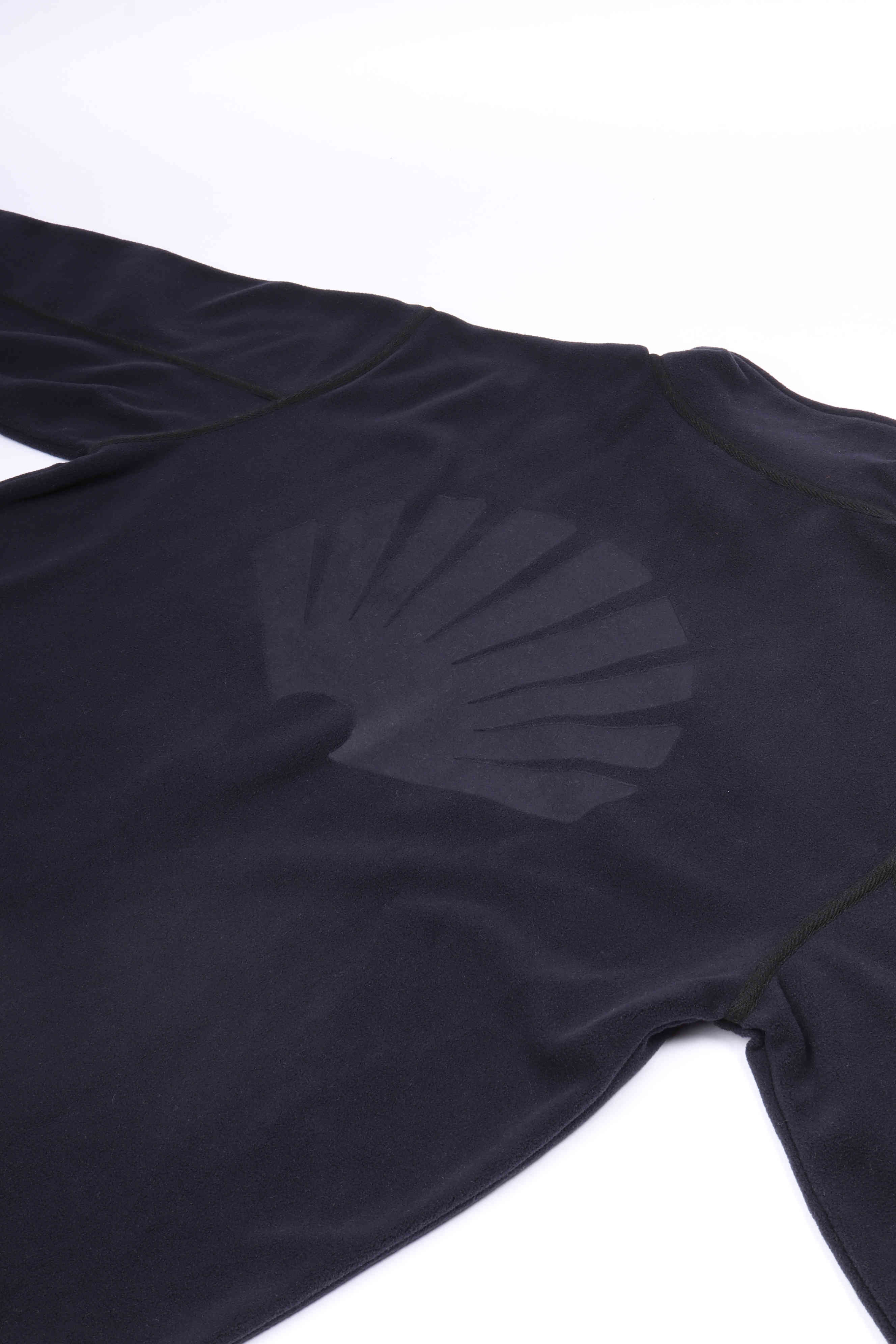 Fleece zip-up night