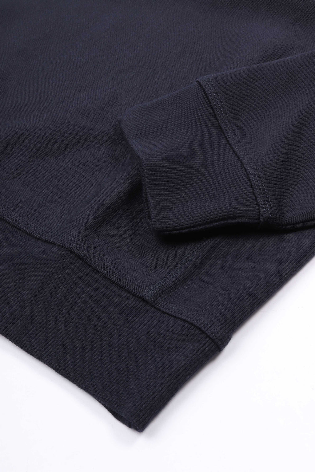 Half zip american script sweat deep night