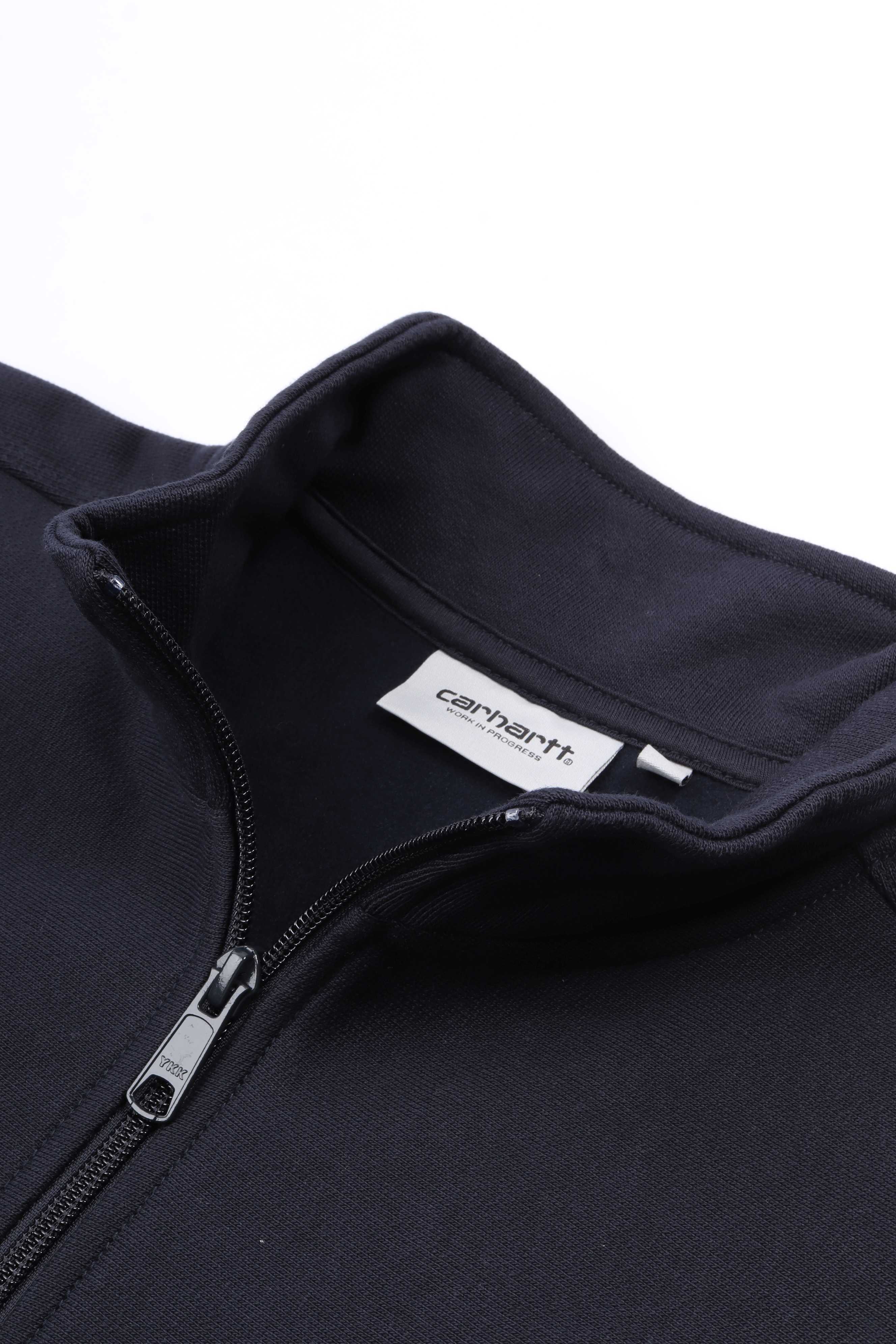 Half zip american script sweat deep night