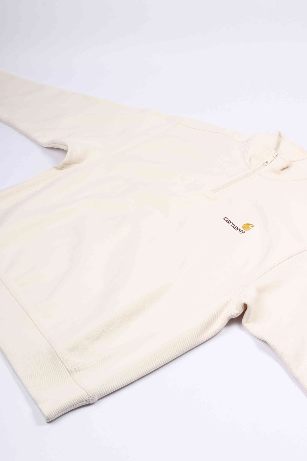 Half zip a. sweat natural
