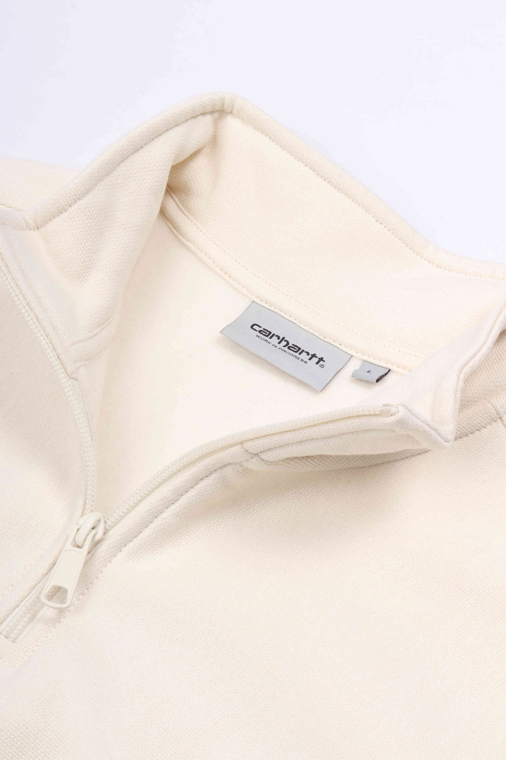 Half zip a. sweat natural
