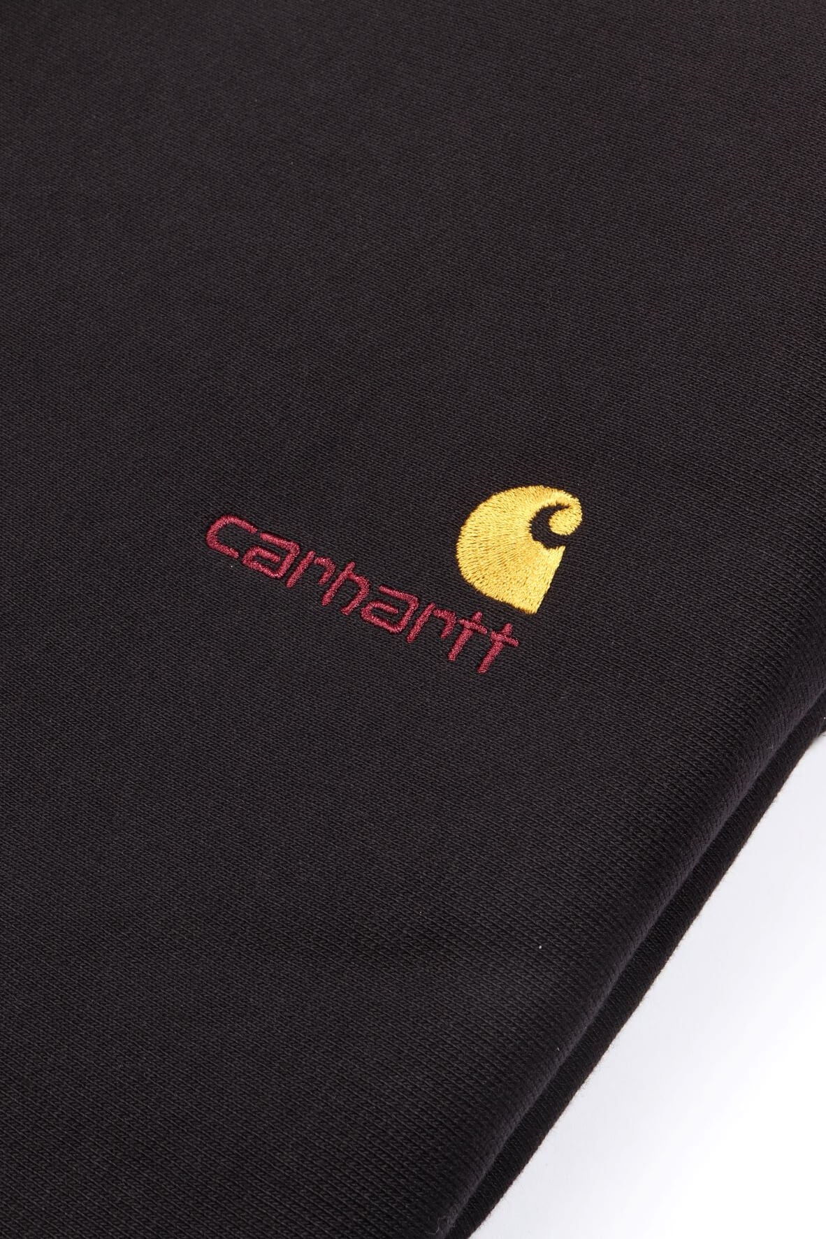 Hooded a script black