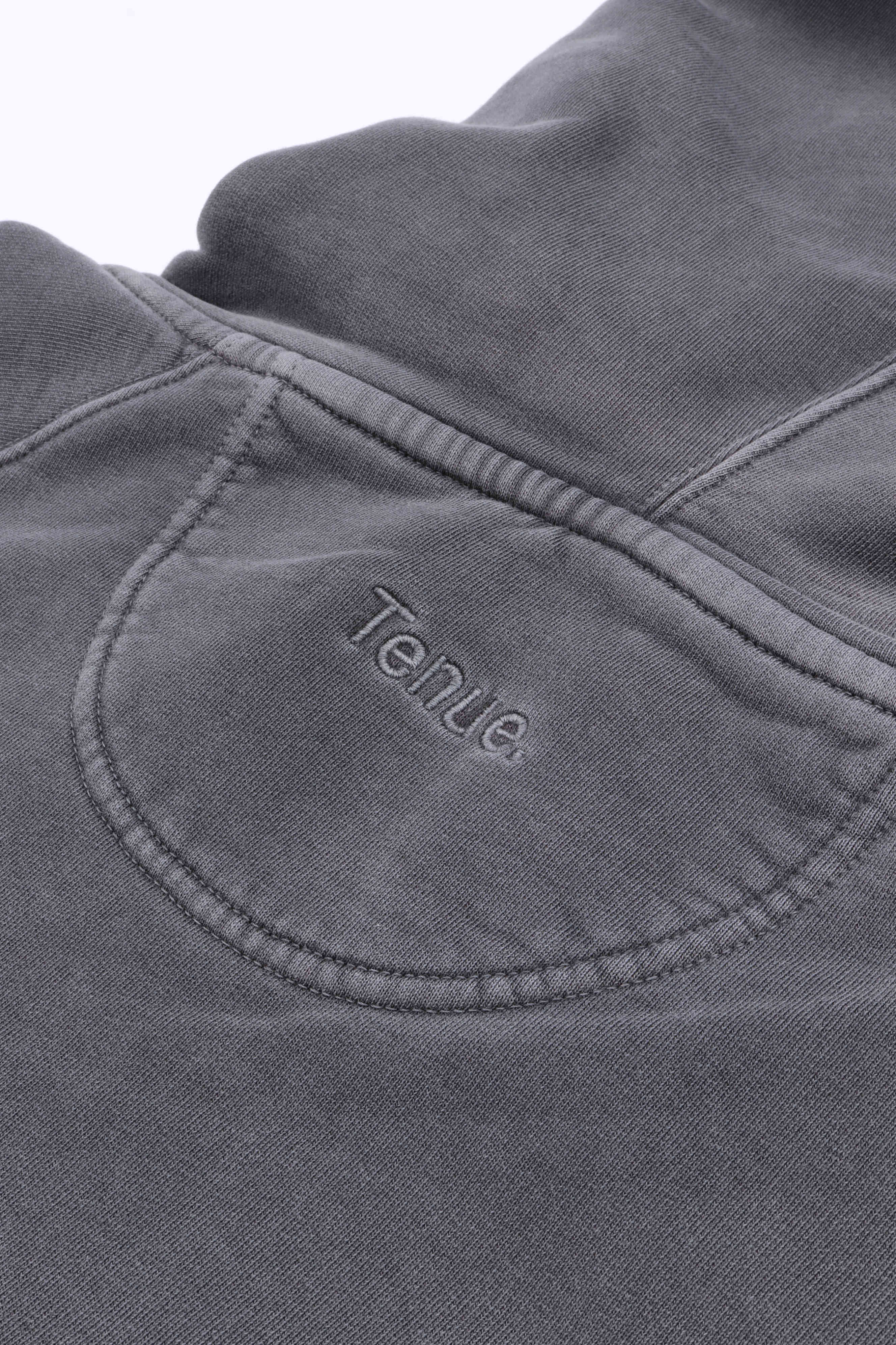 Chris zip faded black