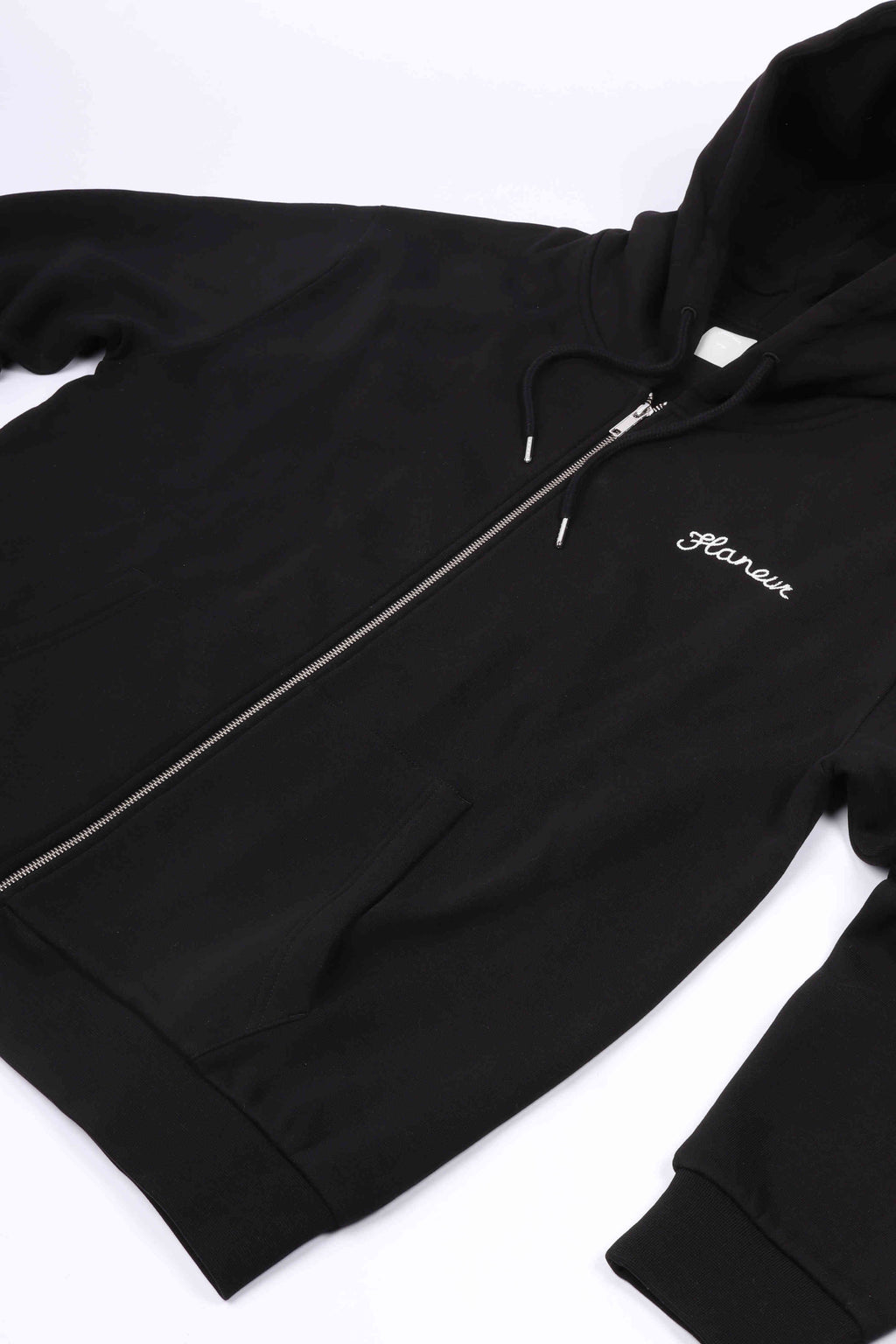 Signature zip up black
