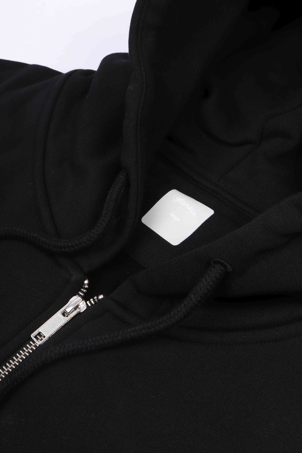 Signature zip up black